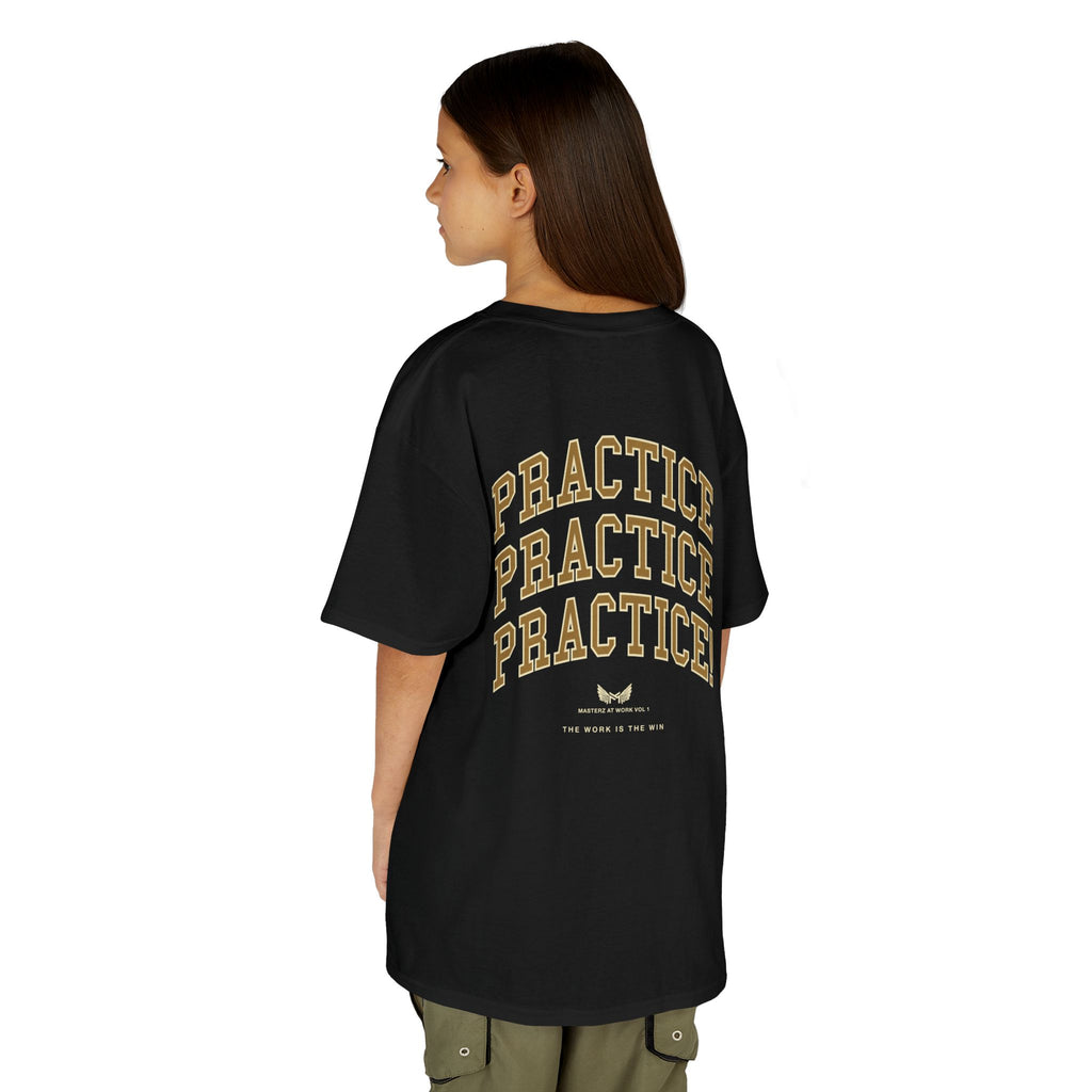 Kids Tee — "Practice Practice PRACTICE" Motivational Tee