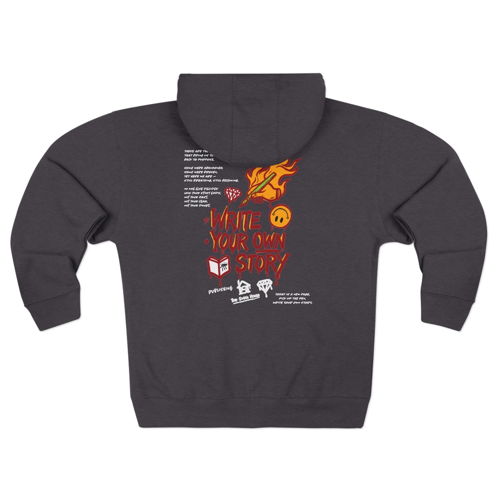 Inspirational Zip Hoodie - Write Your Own Story