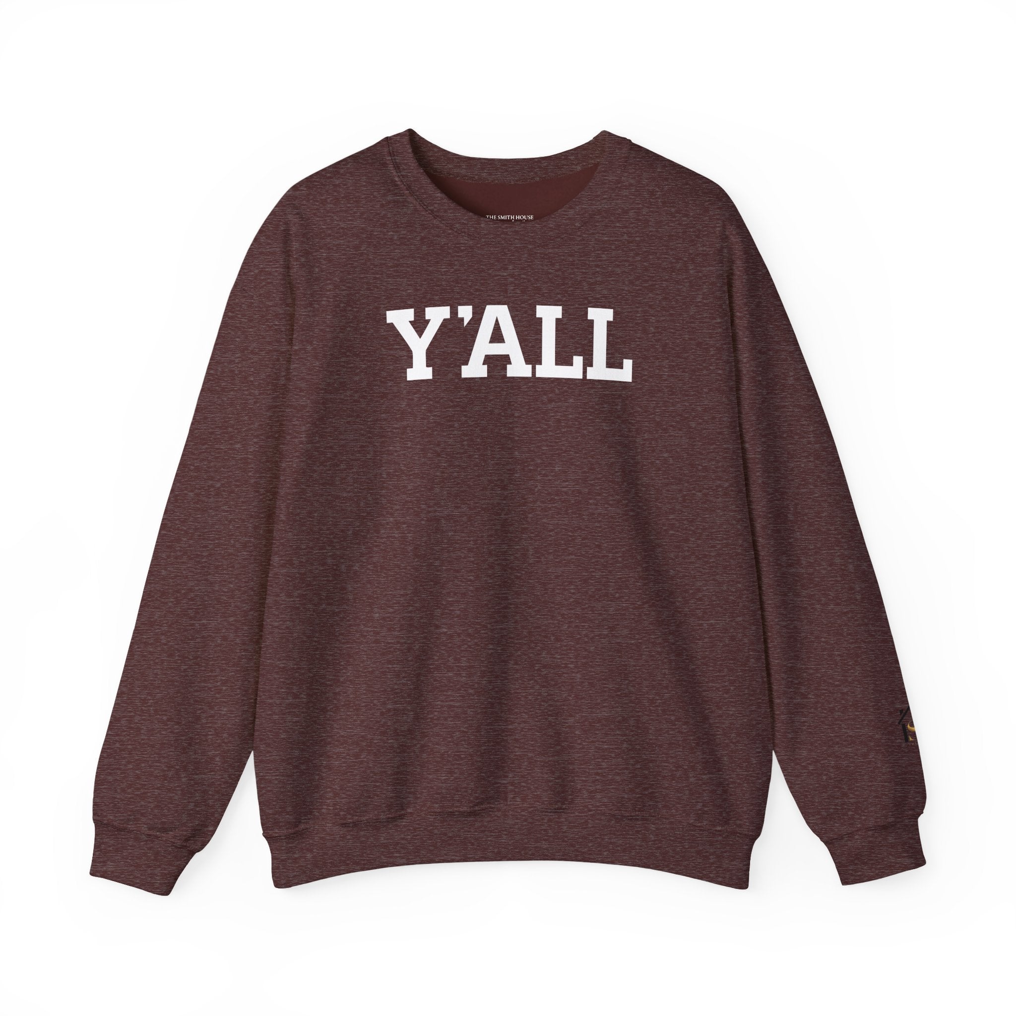 Y'ALL Crewneck Sweatshirt - Cozy Southern Collegiate Pullover