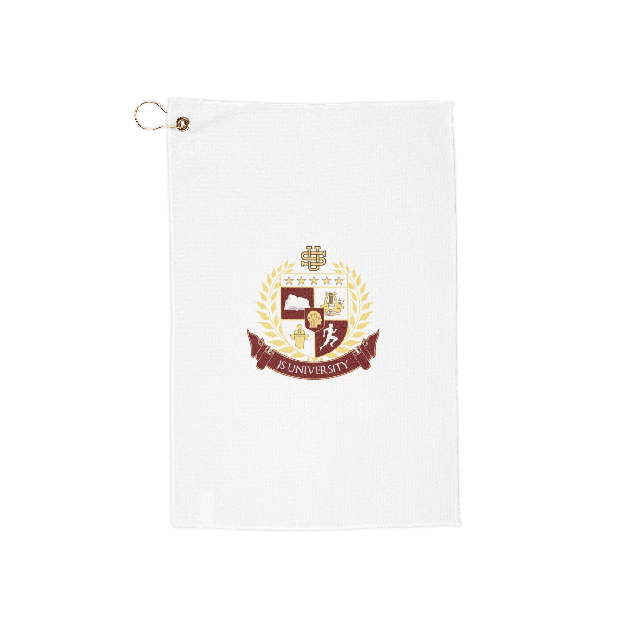 Personalized Golf Towels with JS University Design – Perfect for Golf Lovers and Graduation Gifts