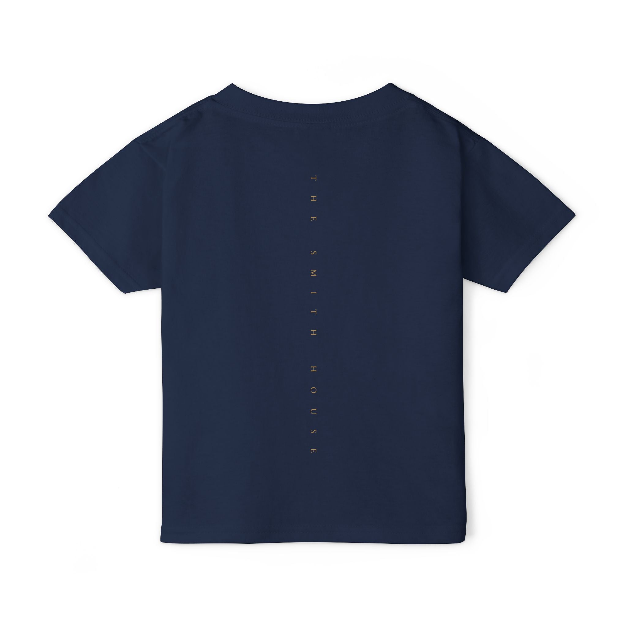 Toddler T-Shirt — "God Made" Red Retro Script Kids Tee