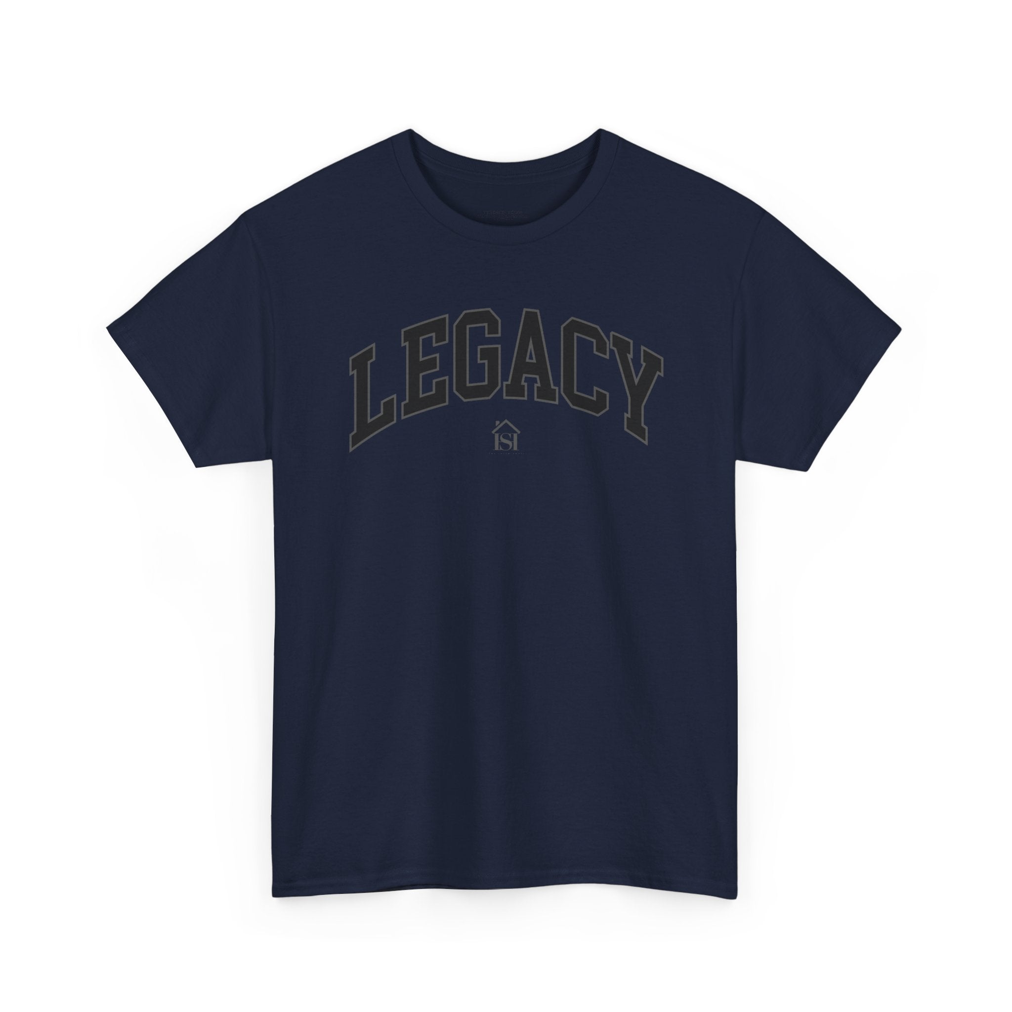 Legacy Graphic Tee — "Legacy" Arch Print Inspirational Cotton Shirt