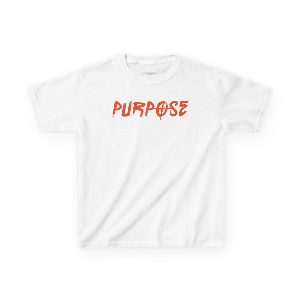 Kids Heavy Cotton™ Tee - Purpose Driven Graphic Tee for Creative Kids