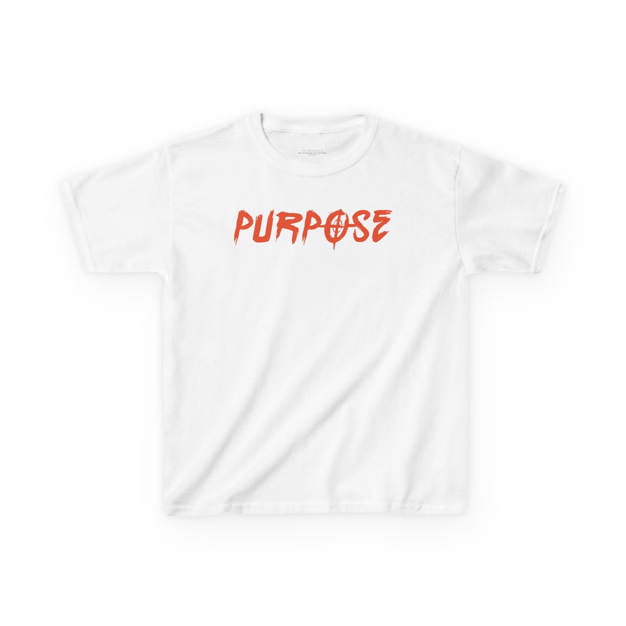 Kids Heavy Cotton™ Tee - Purpose Driven Graphic Tee for Creative Kids