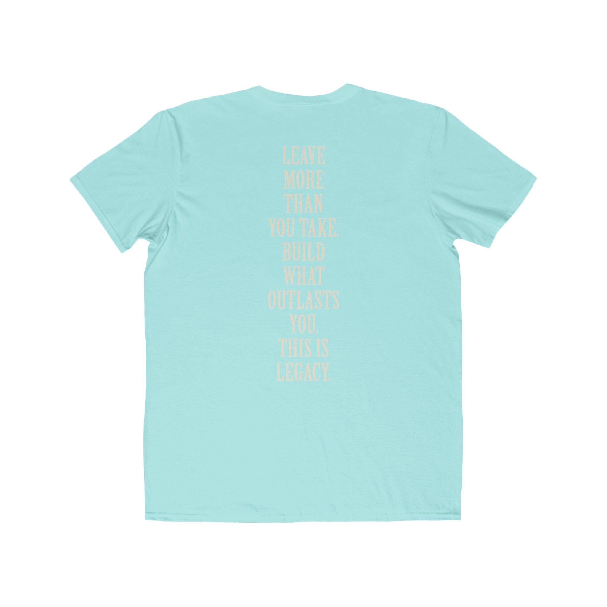 Legacy Graphic Tee — "Leave More Than You Take" Motivational Men's T-Shirt