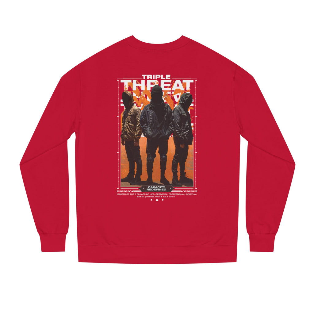 Urban Graphic Sweatshirt - Triple Threat Design