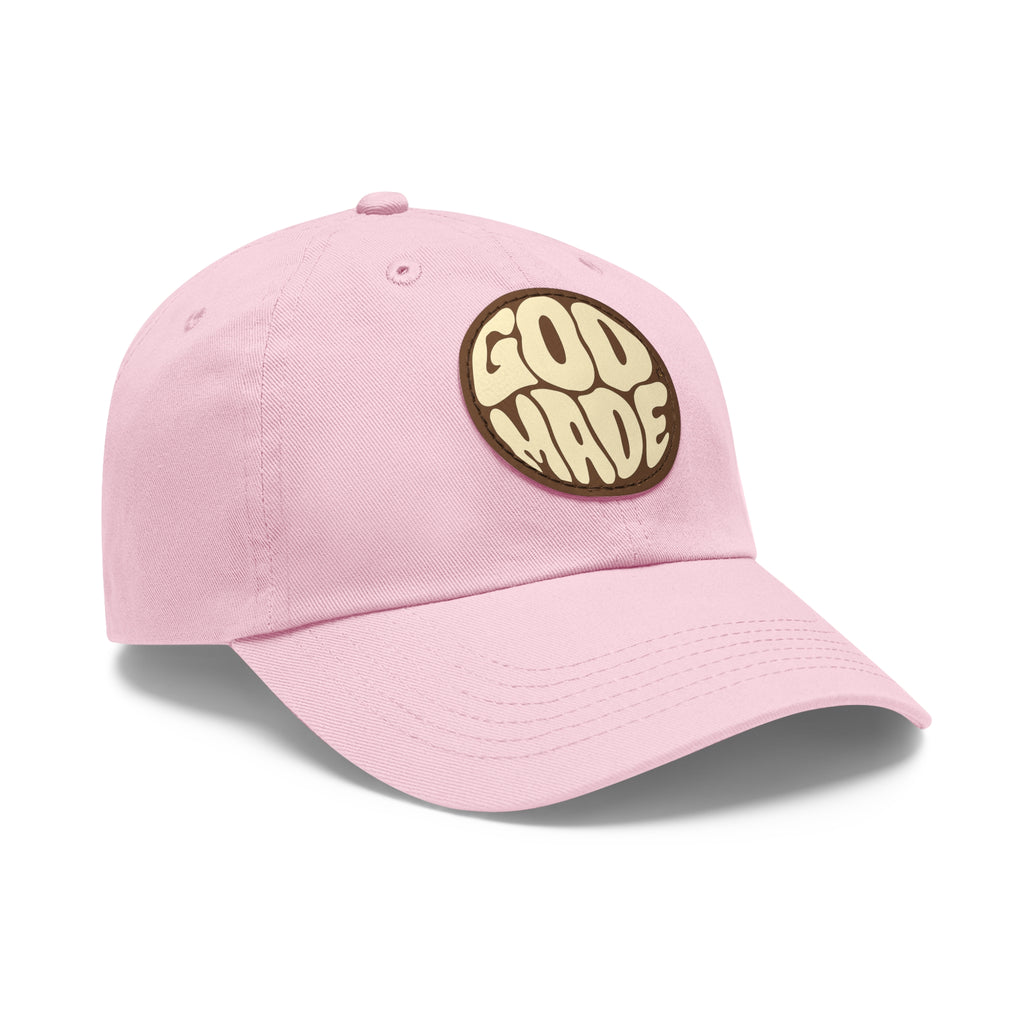 God Made Leather Patch Dad Hat, Casual Cap for Everyday Wear, Perfect Gift for Dads and Nature Lovers, Summer Accessory, Adjustable [...]