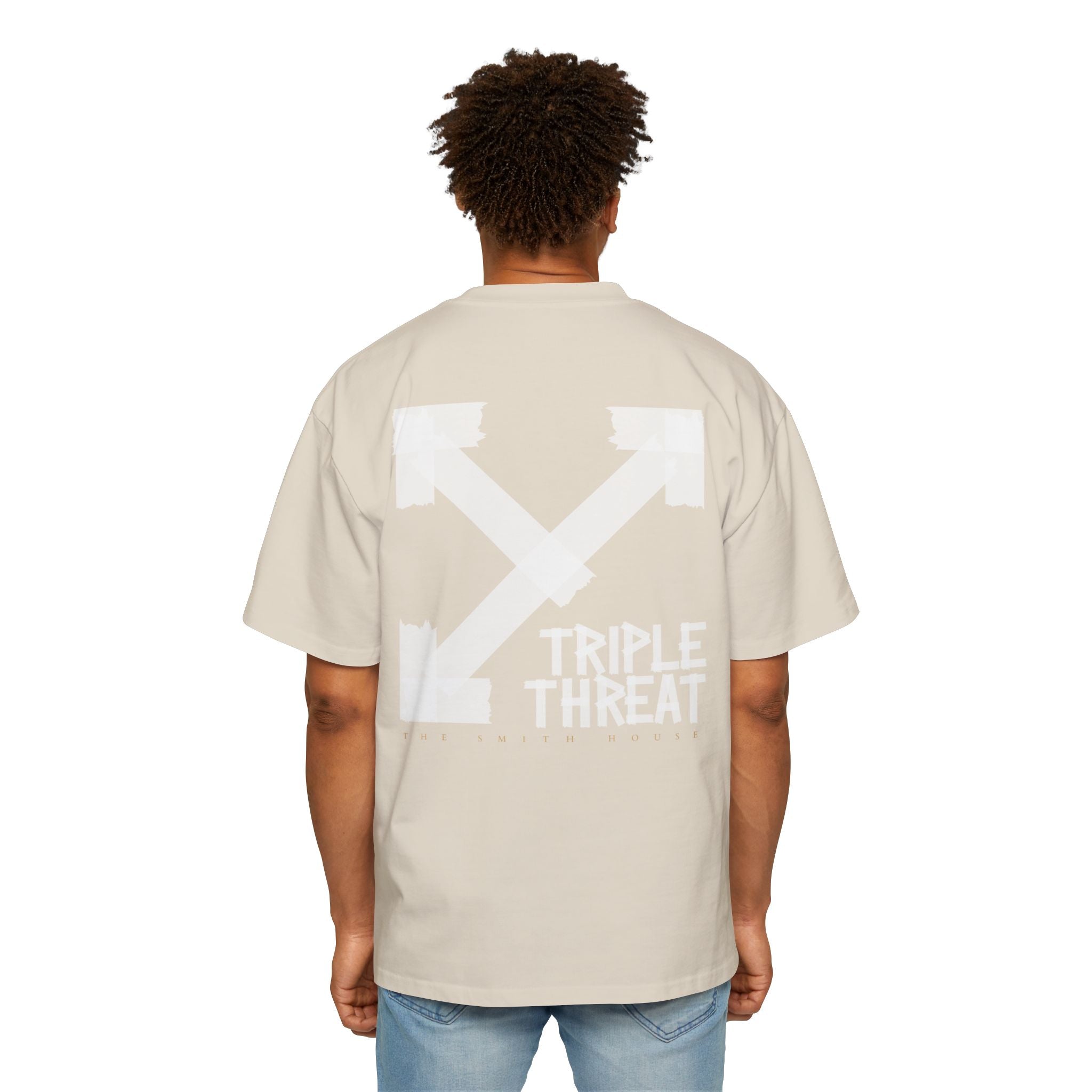 Men's Heavy Oversized Tee - Casual Graphic Tee, Streetwear Style Shirt, Trendy Everyday Wear, Gift for Him, Cool Summer Tee