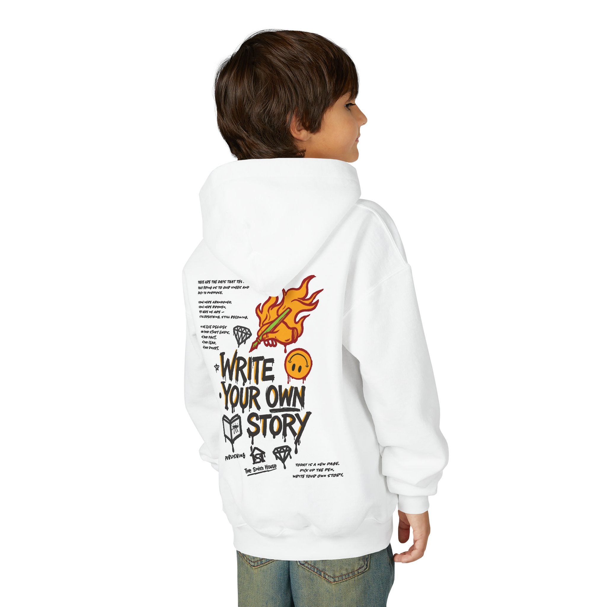 Youth Heavy Blend Hooded Sweatshirt