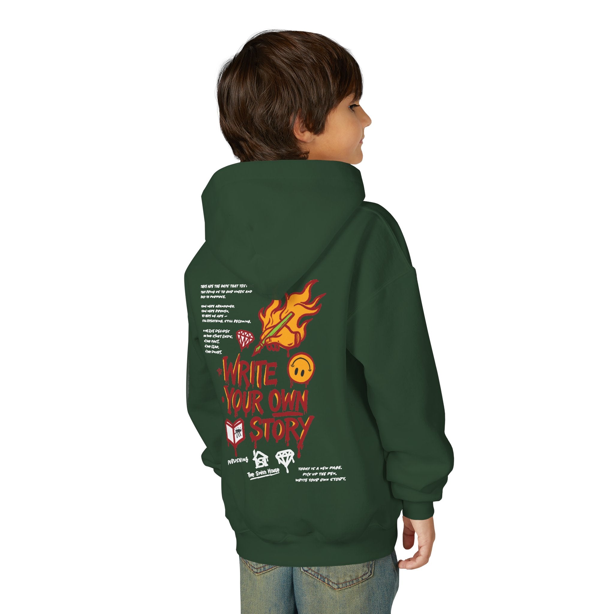 Youth Heavy Blend Hooded Sweatshirt