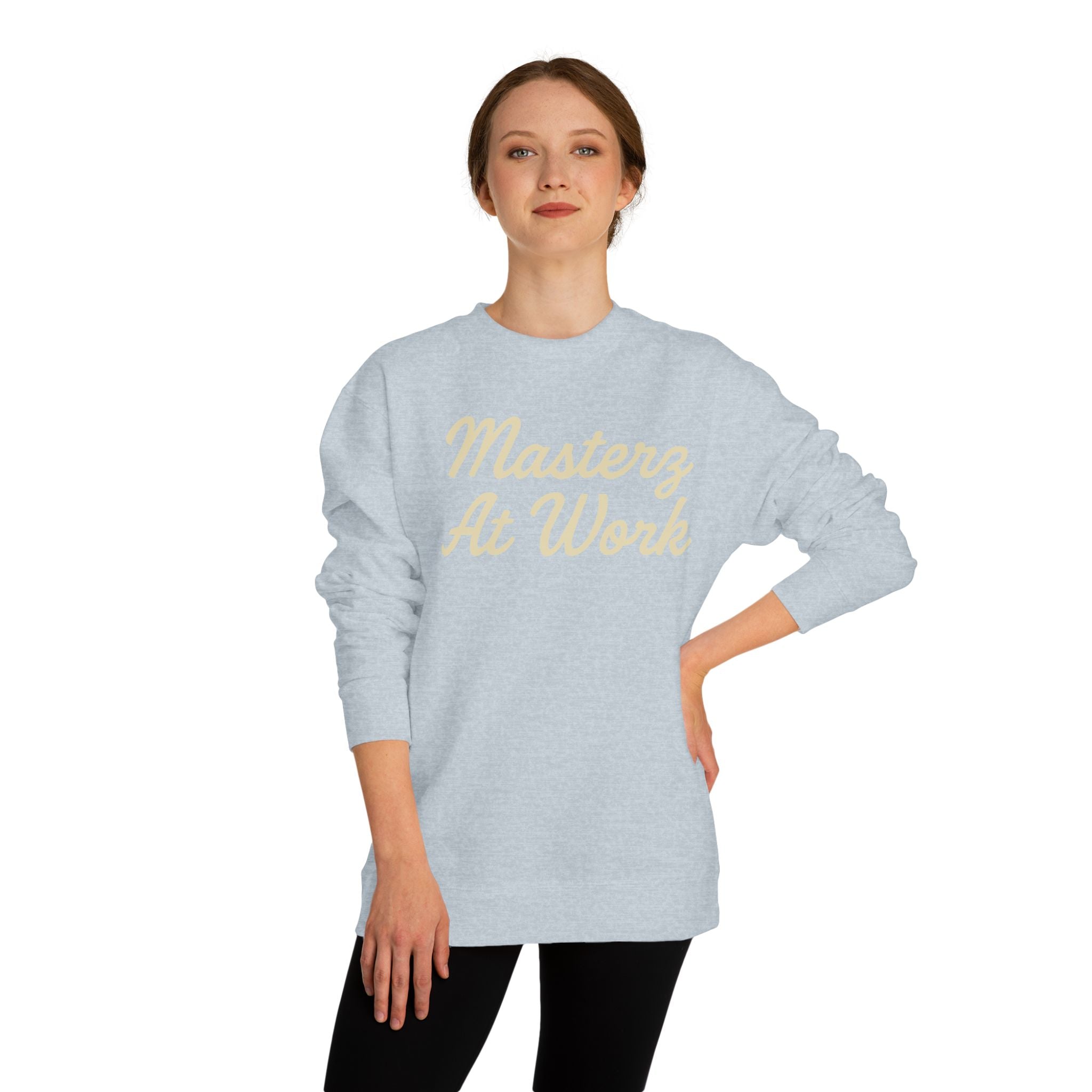 Practice Practice Practice! Crewneck Sweatshirt — "Masterz At Work" Motivational Musician Sweatshirt