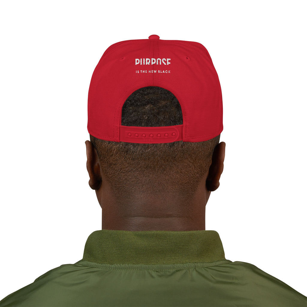 Urban Snapback Cap - Stylish Embroidered Hat for Streetwear, Casual Outings, Gift for Him/Her, Birthday Cap, Fashion Accessory