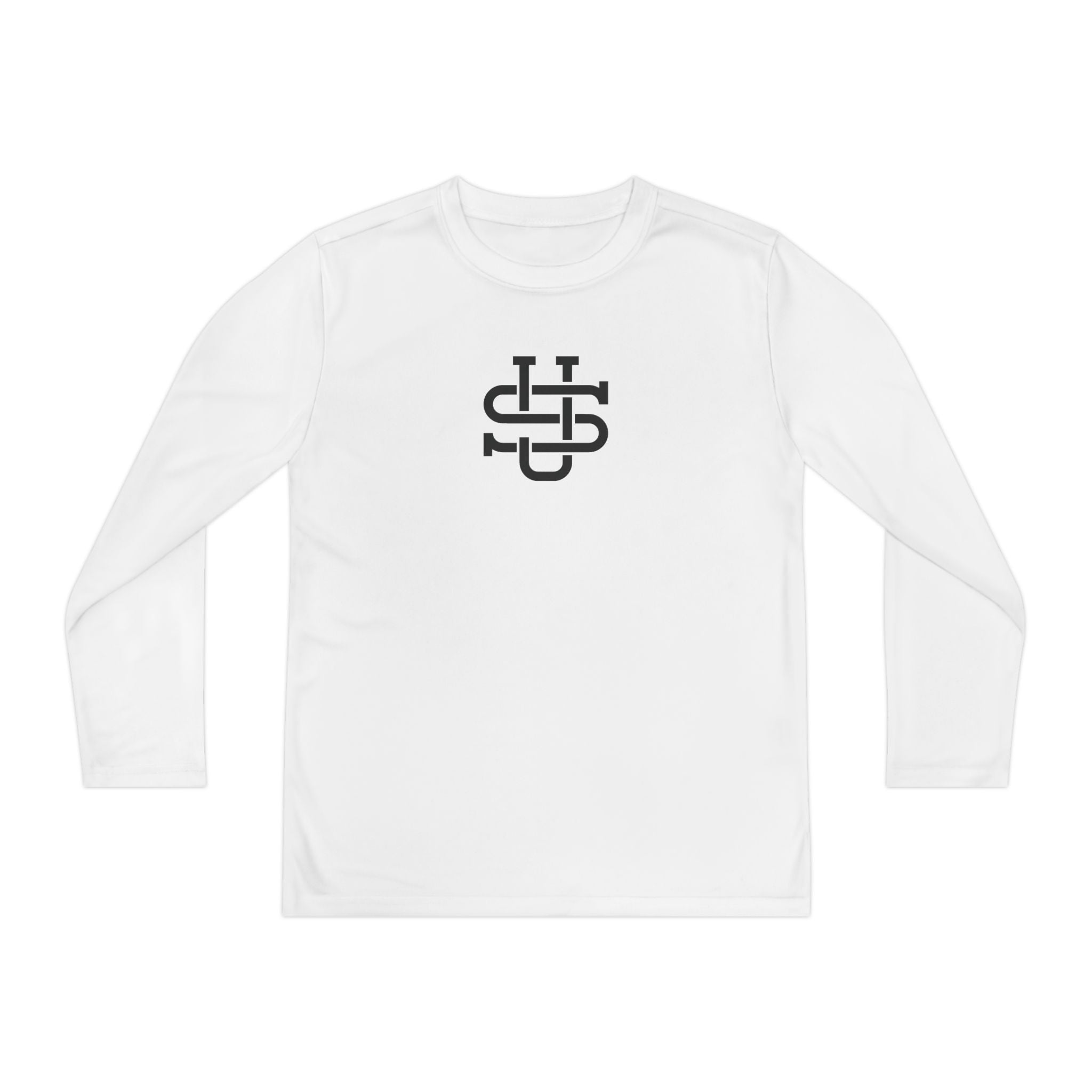 Youth Long Sleeve Stylish Sports Tee with Unique Design