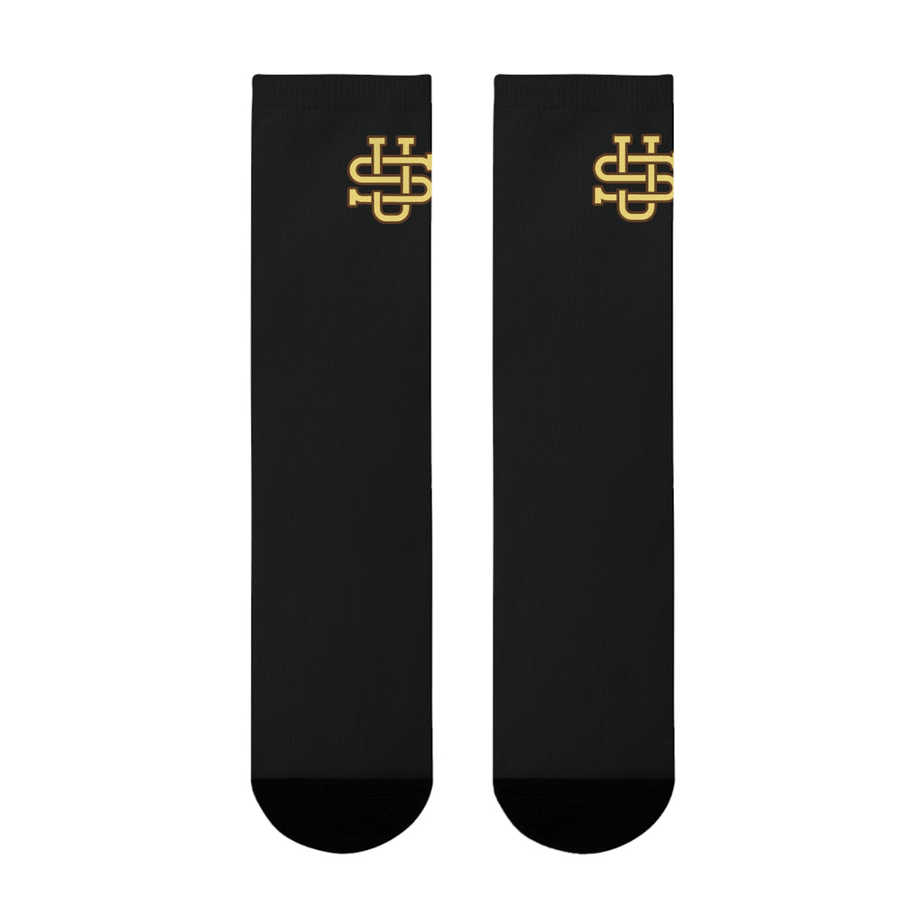 Stylish Sublimation Crew Socks with Trendy Design