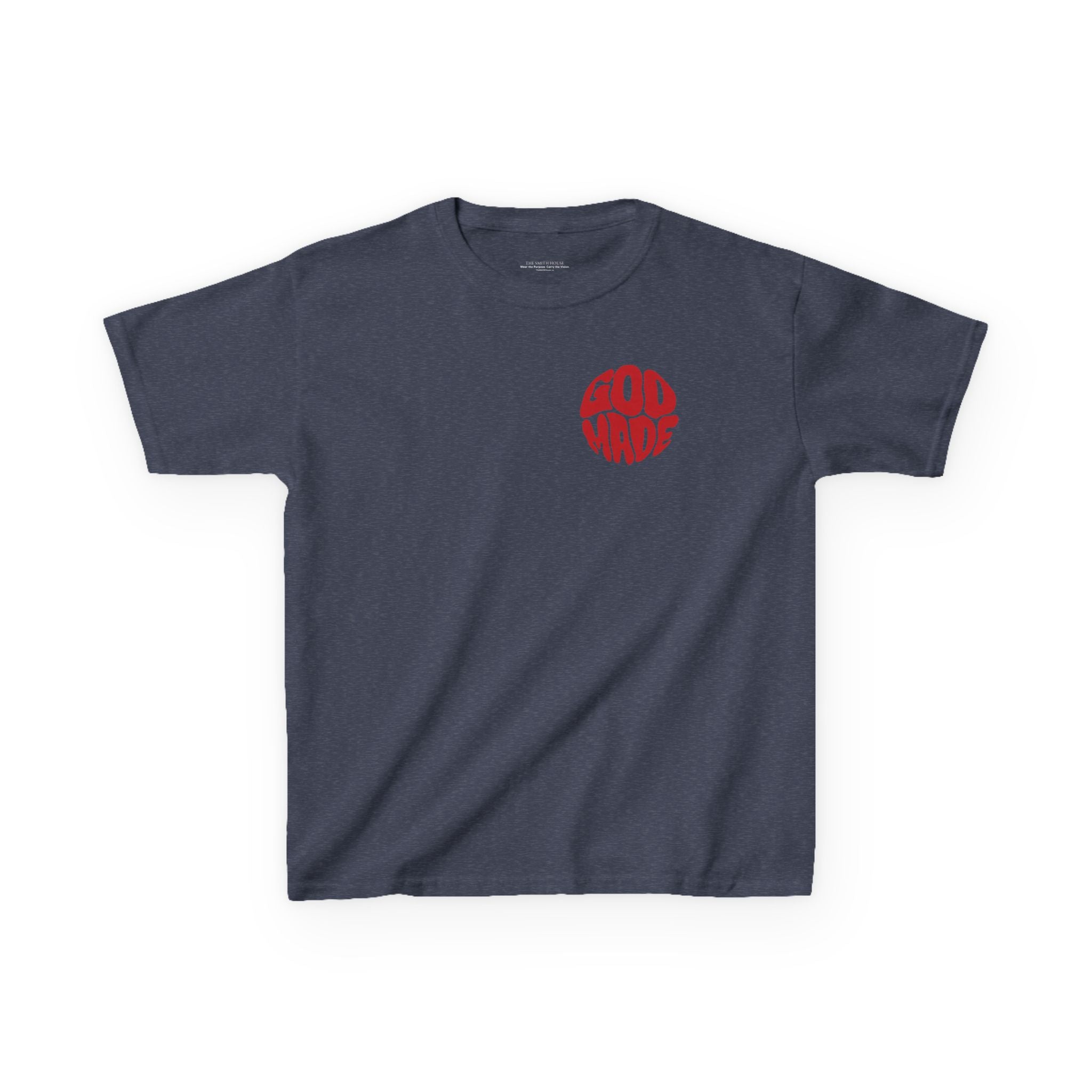 Kids Graphic Tee - 'God Made' Design, Perfect for Birthdays, Family Events, Everyday Wear, Unisex, Playful Style