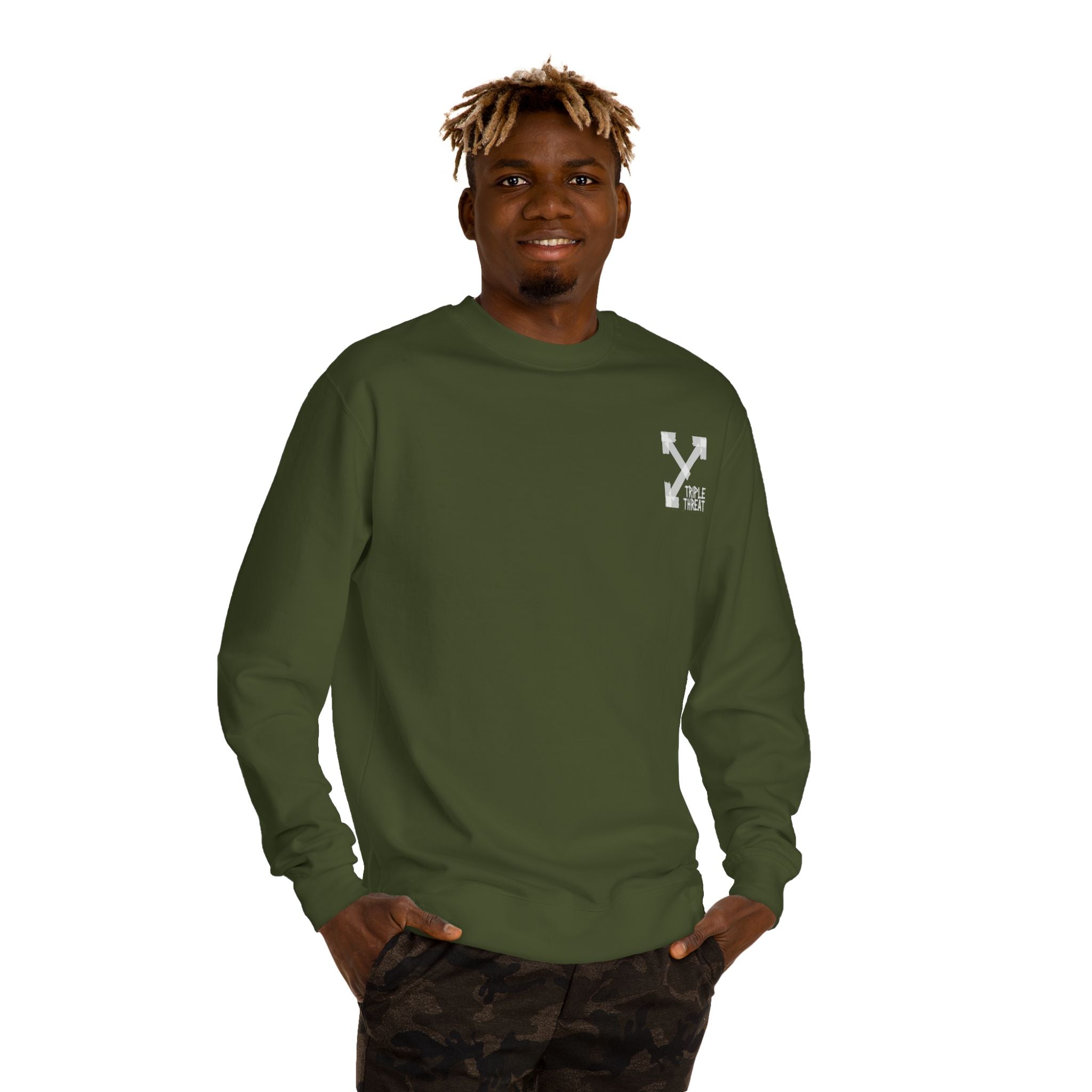 Urban Graphic Sweatshirt - Triple Threat Design