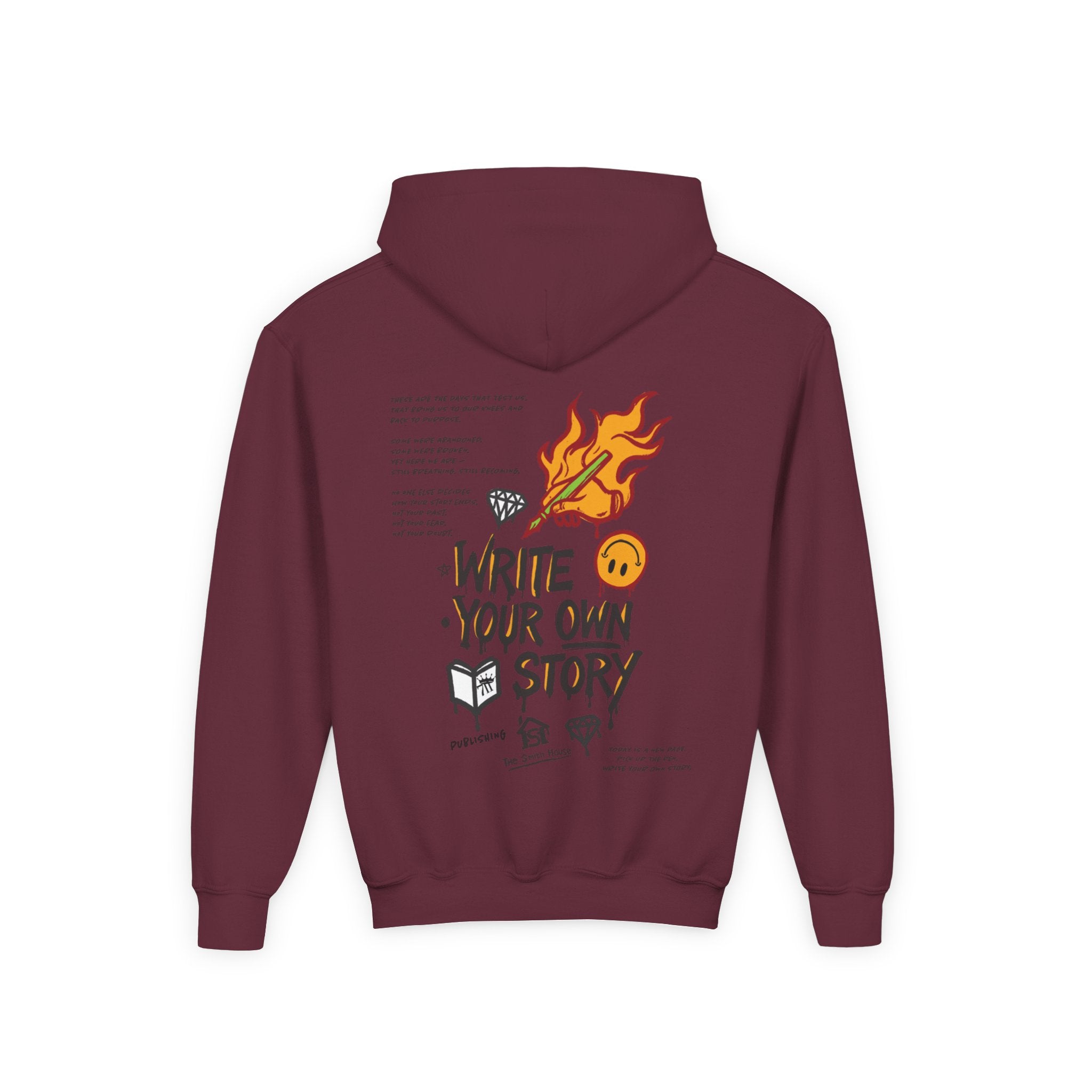 Youth Heavy Blend Hooded Sweatshirt
