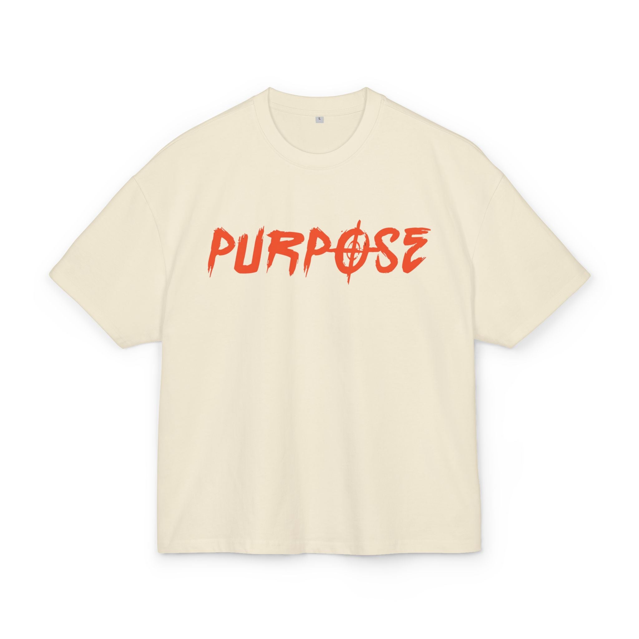 Purpose Graphic Unisex Heavy Cotton Tee - Streetwear Style for Daily Comfort