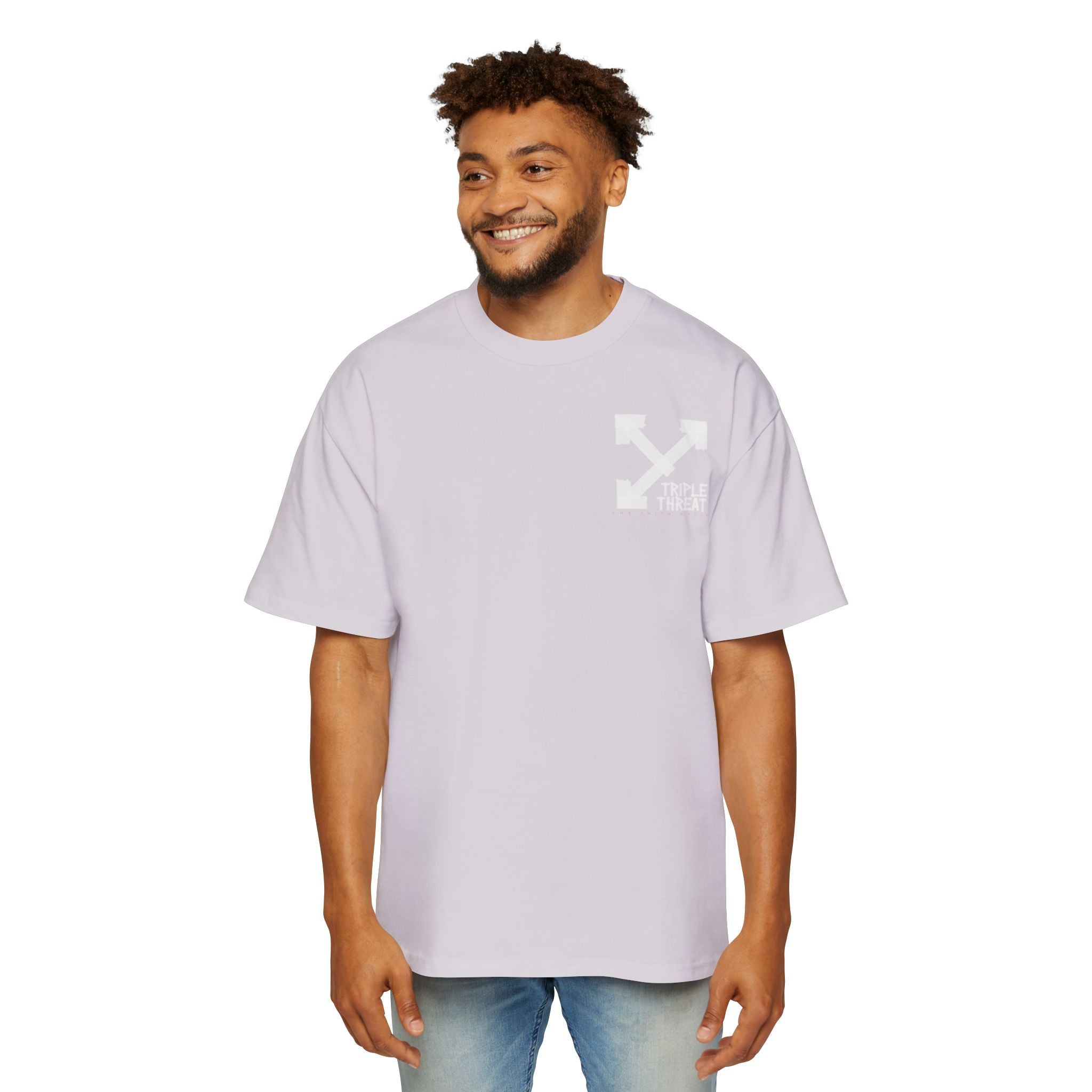 Men's Heavy Oversized Tee - Casual Graphic Tee, Streetwear Style Shirt, Trendy Everyday Wear, Gift for Him, Cool Summer Tee