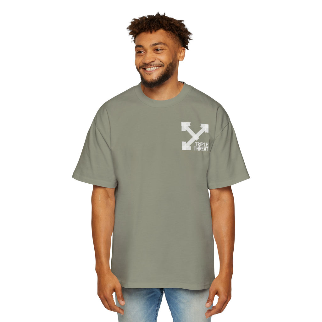 Men's Heavy Oversized Tee - Casual Graphic Tee, Streetwear Style Shirt, Trendy Everyday Wear, Gift for Him, Cool Summer Tee