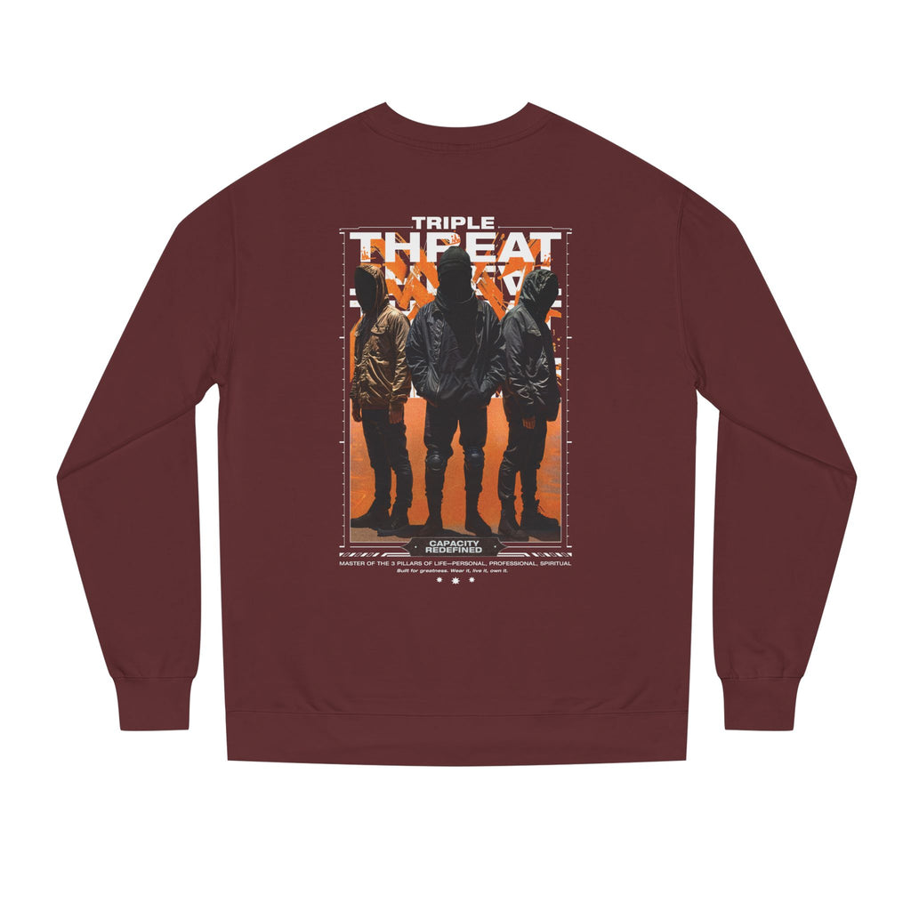 Urban Graphic Sweatshirt - Triple Threat Design