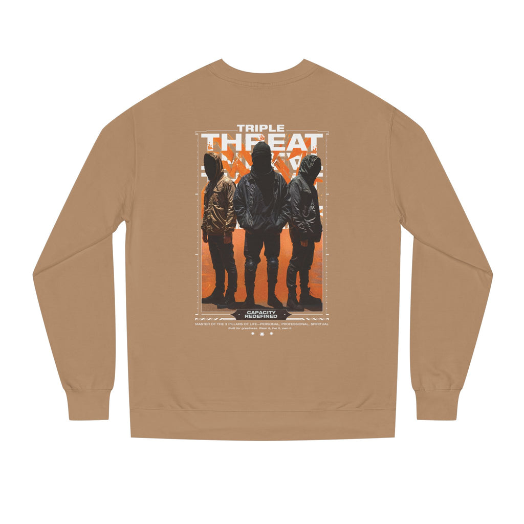 Urban Graphic Sweatshirt - Triple Threat Design