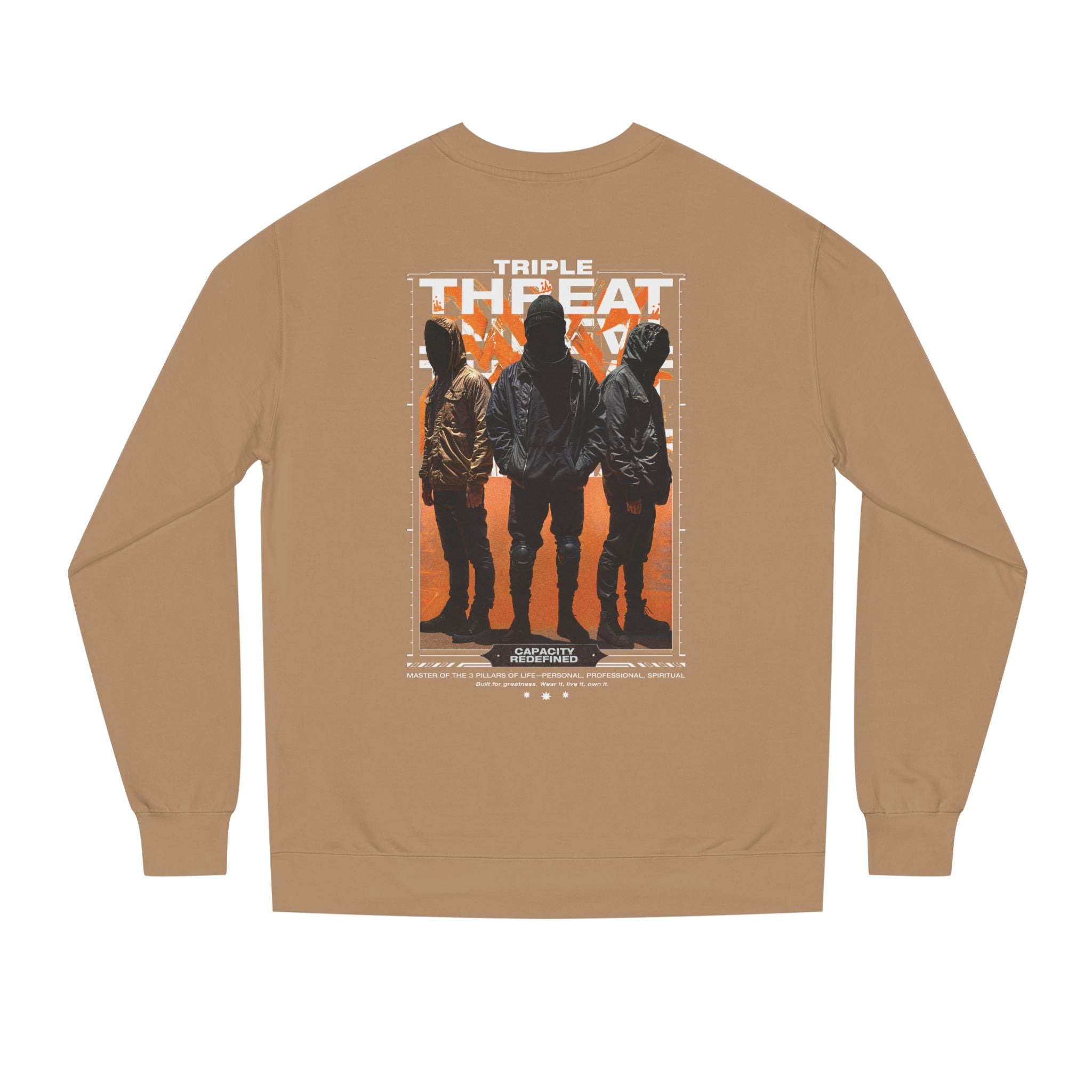 Urban Graphic Sweatshirt - Triple Threat Design