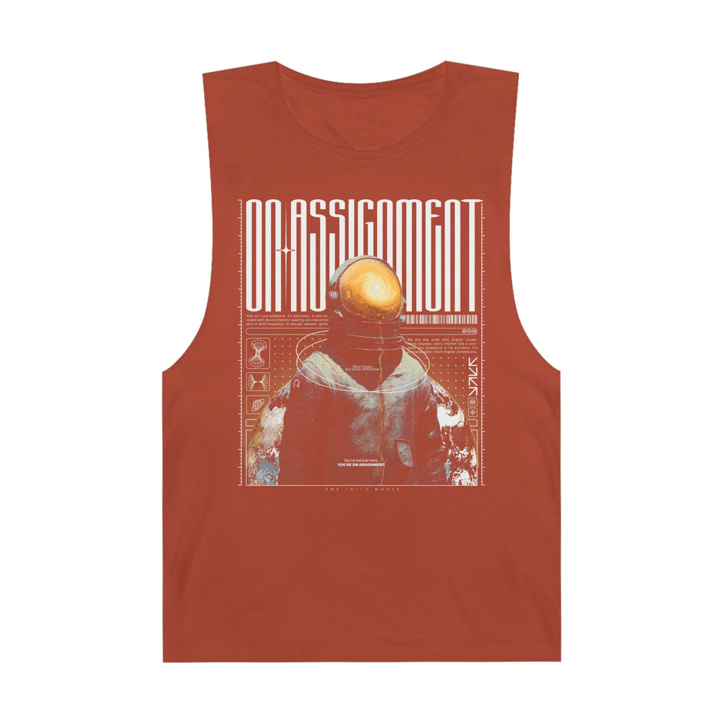 Astro-Inspired Unisex Tank Top, Graphic Sleeveless Shirt, Casual Summer Wear, Perfect Gift for Space Lovers, Festival Attire