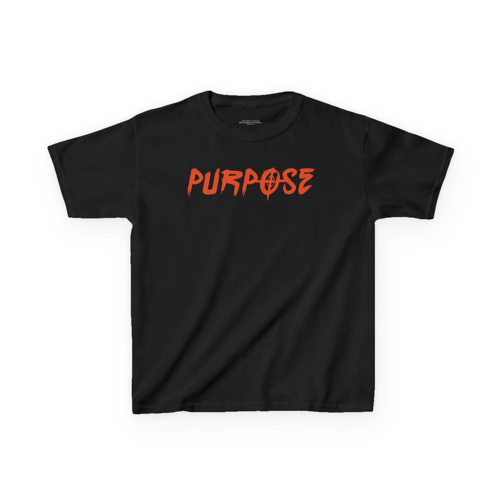 Kids Heavy Cotton™ Tee - Purpose Driven Graphic Tee for Creative Kids