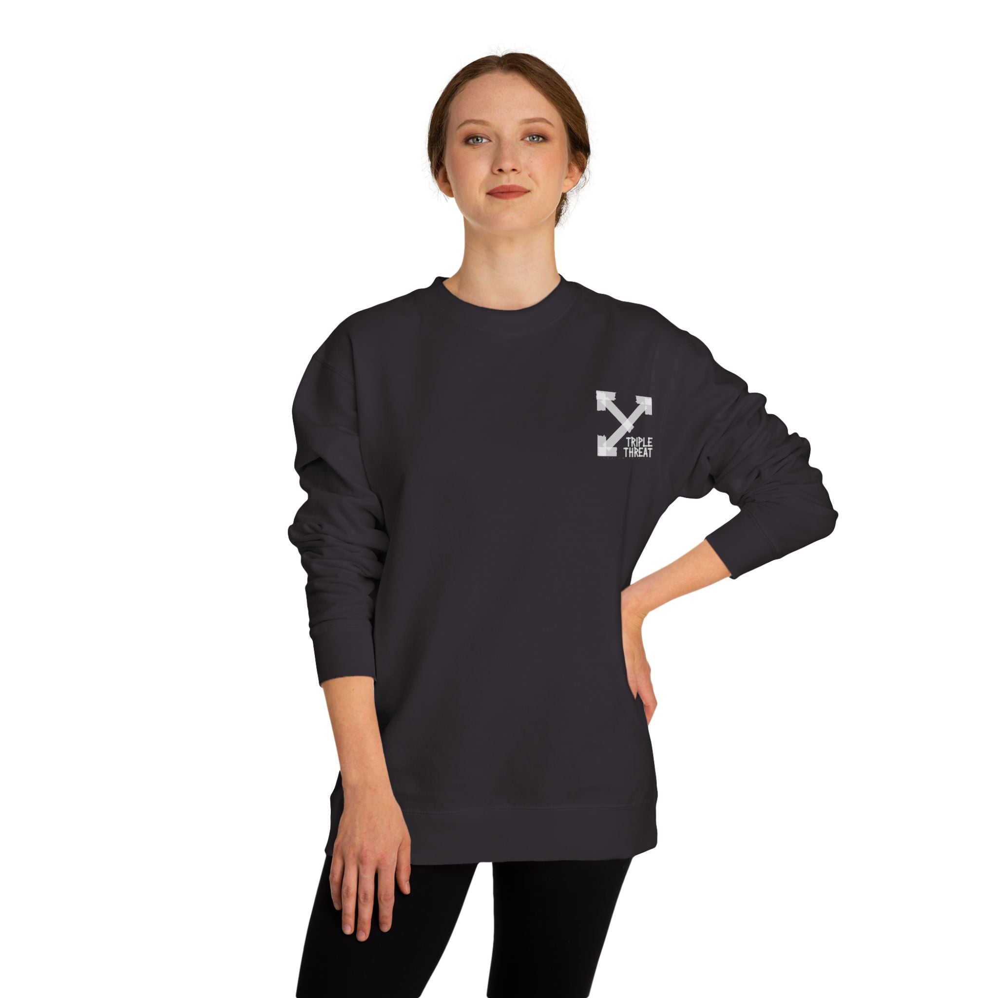 Urban Graphic Sweatshirt - Triple Threat Design