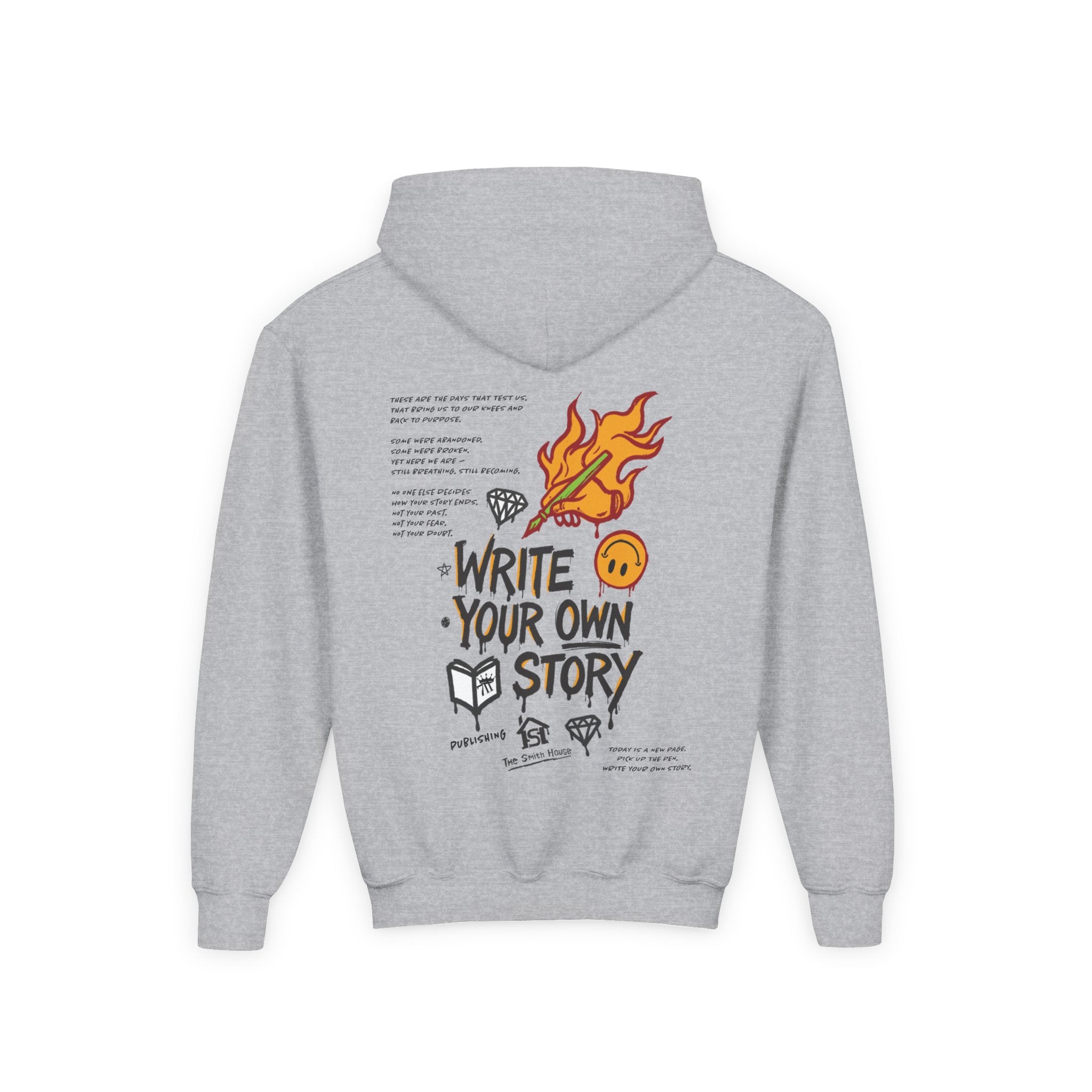 Youth Heavy Blend Hooded Sweatshirt