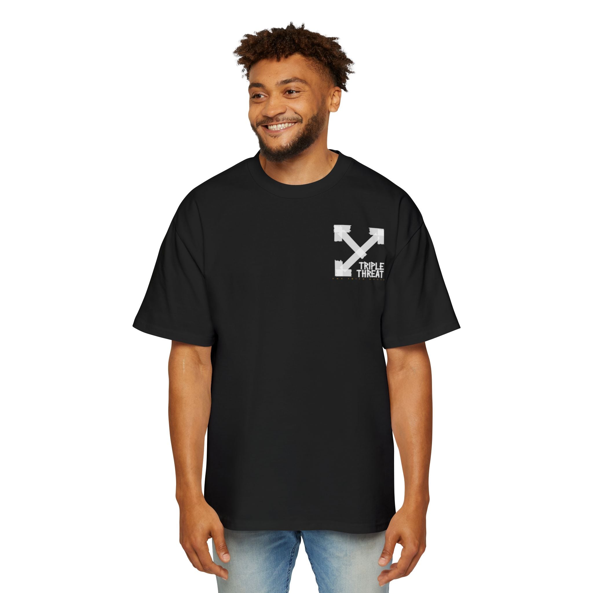 Men's Heavy Oversized Tee - Casual Graphic Tee, Streetwear Style Shirt, Trendy Everyday Wear, Gift for Him, Cool Summer Tee