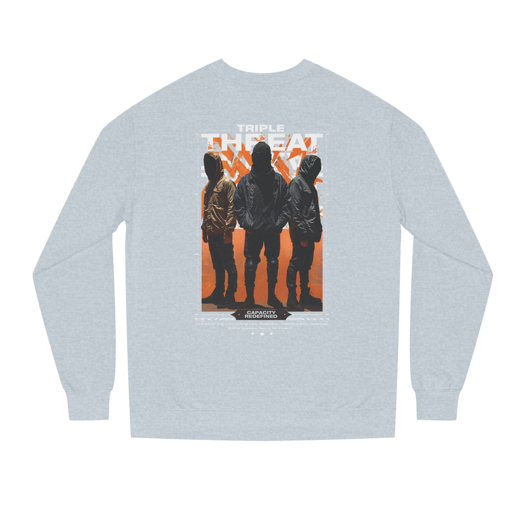 Urban Graphic Sweatshirt - Triple Threat Design