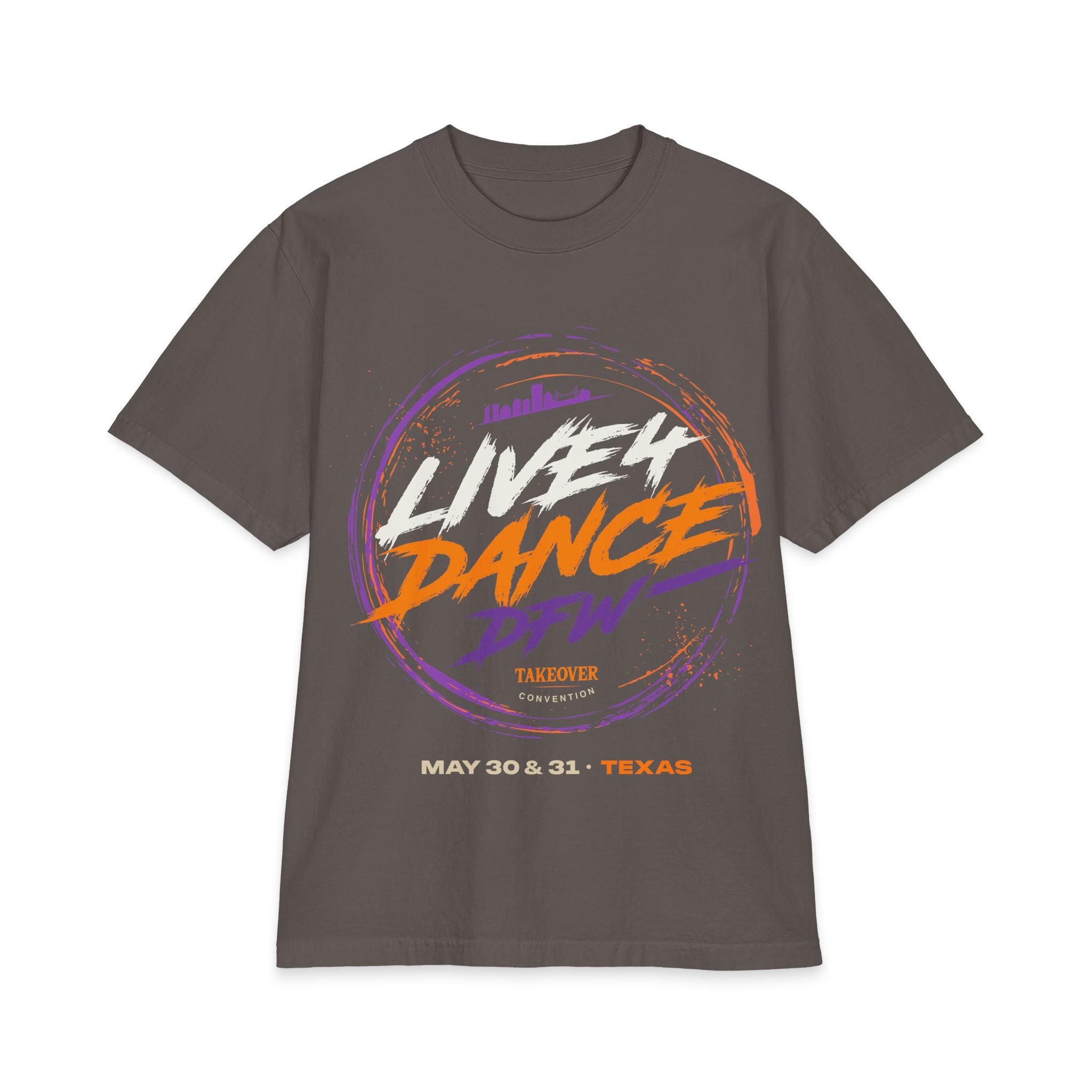 Live 4 Dance DFW Takeover T-Shirt — Live4LoveCharities Dance Convention Shirt