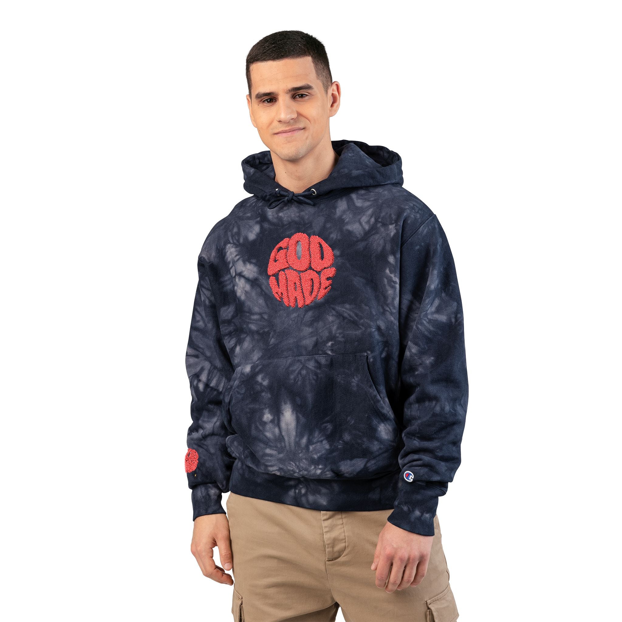 Unisex Tie-Dye Hoodie - Trendy Streetwear, Perfect for Casual Outings, Gifts for Him/Her, Cool Vibe, Fashionable Layering