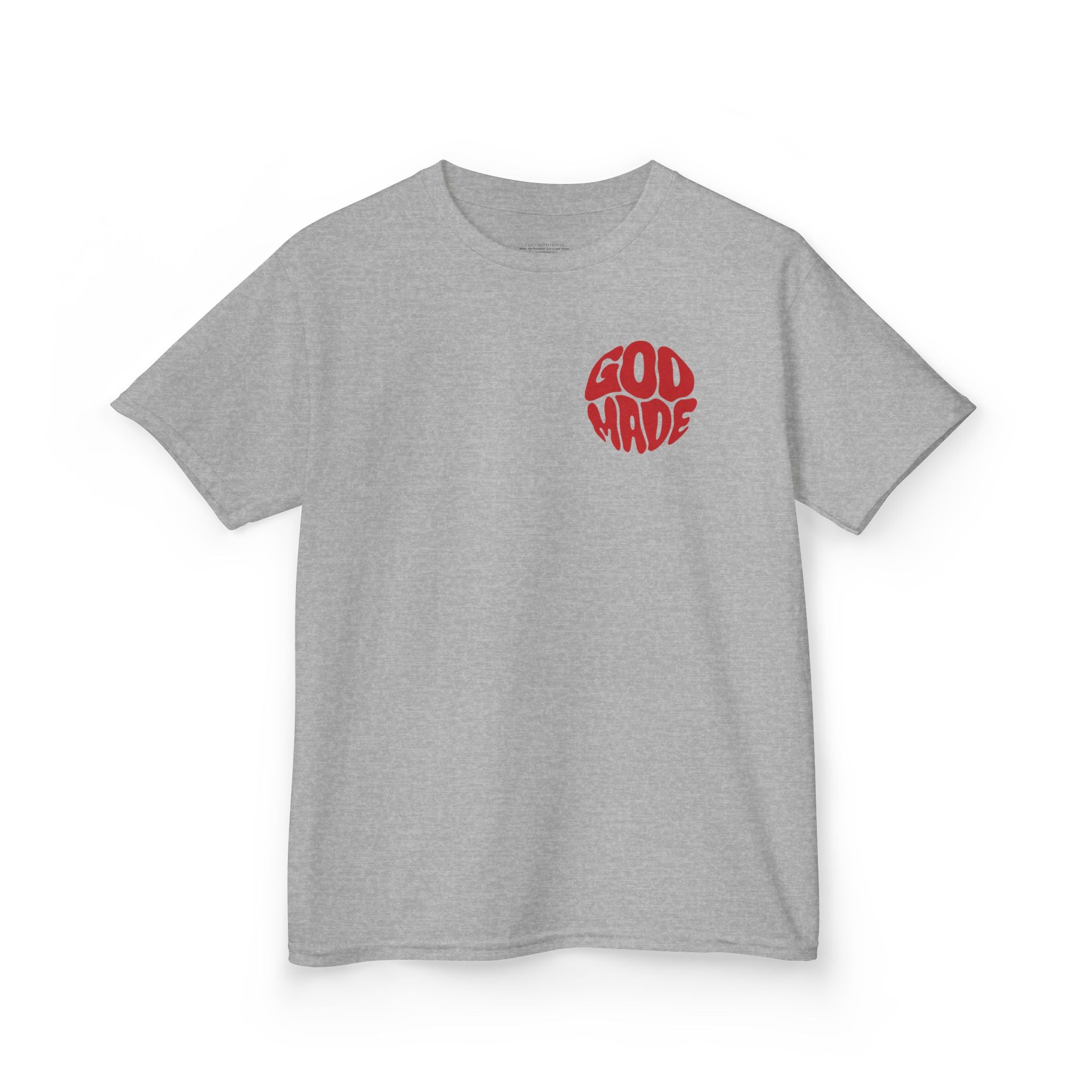 Kids Graphic Tee - 'God Made' Design, Perfect for Birthdays, Family Events, Everyday Wear, Unisex, Playful Style