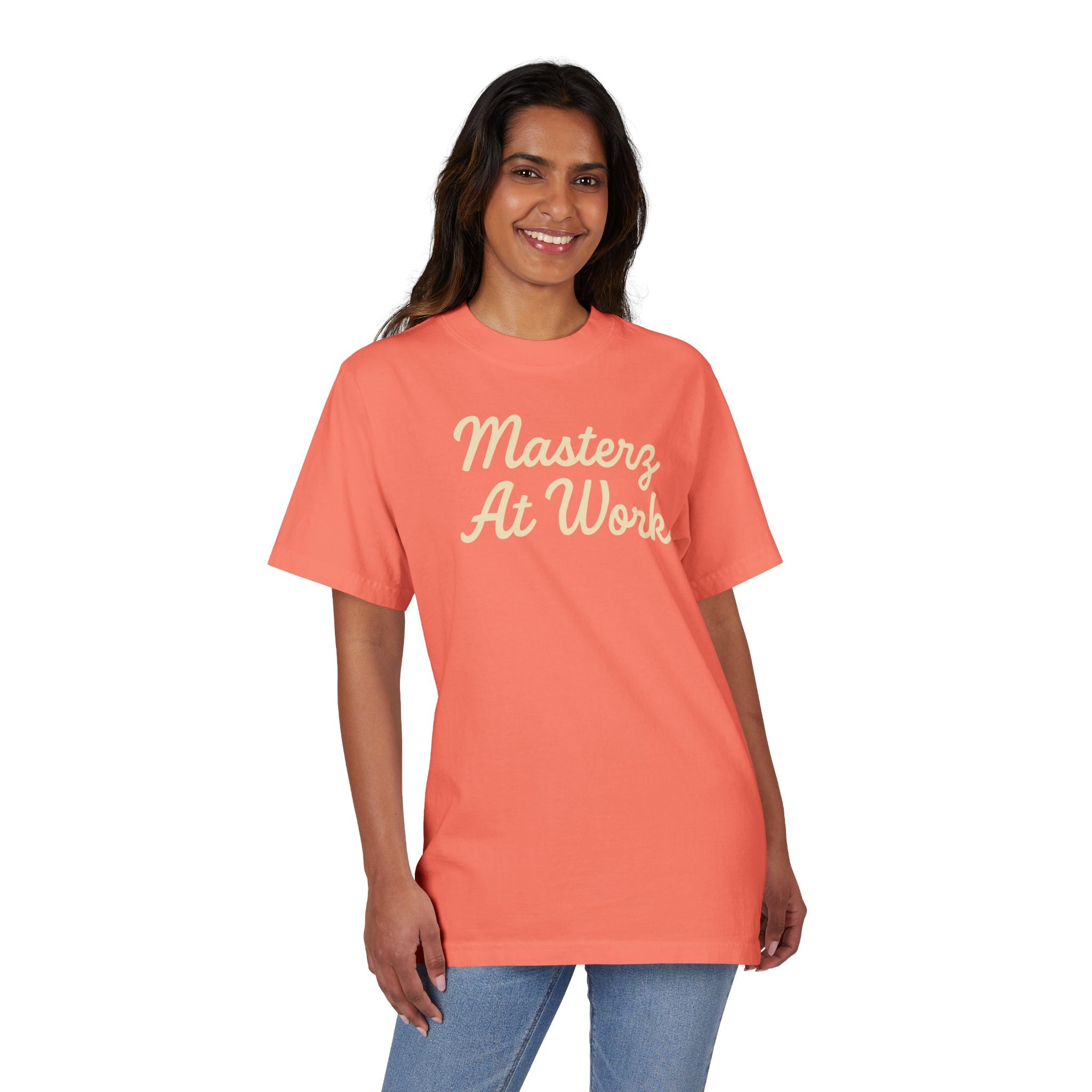 Unisex Garment-Dyed Drop-Shoulder T-Shirt