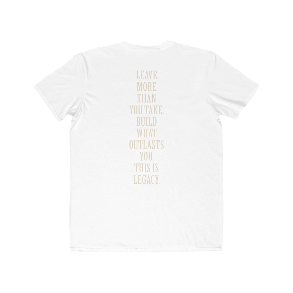 Legacy Graphic Tee — "Leave More Than You Take" Motivational Men's T-Shirt