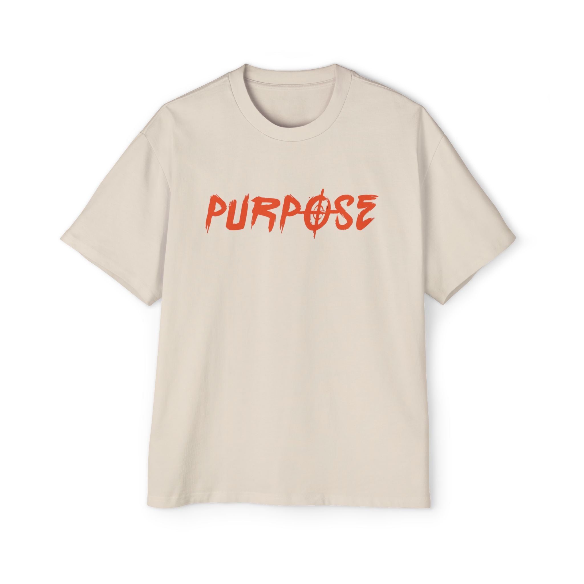Graphic Tee — “Purpose” Front & Triple Threat Movie Poster Back