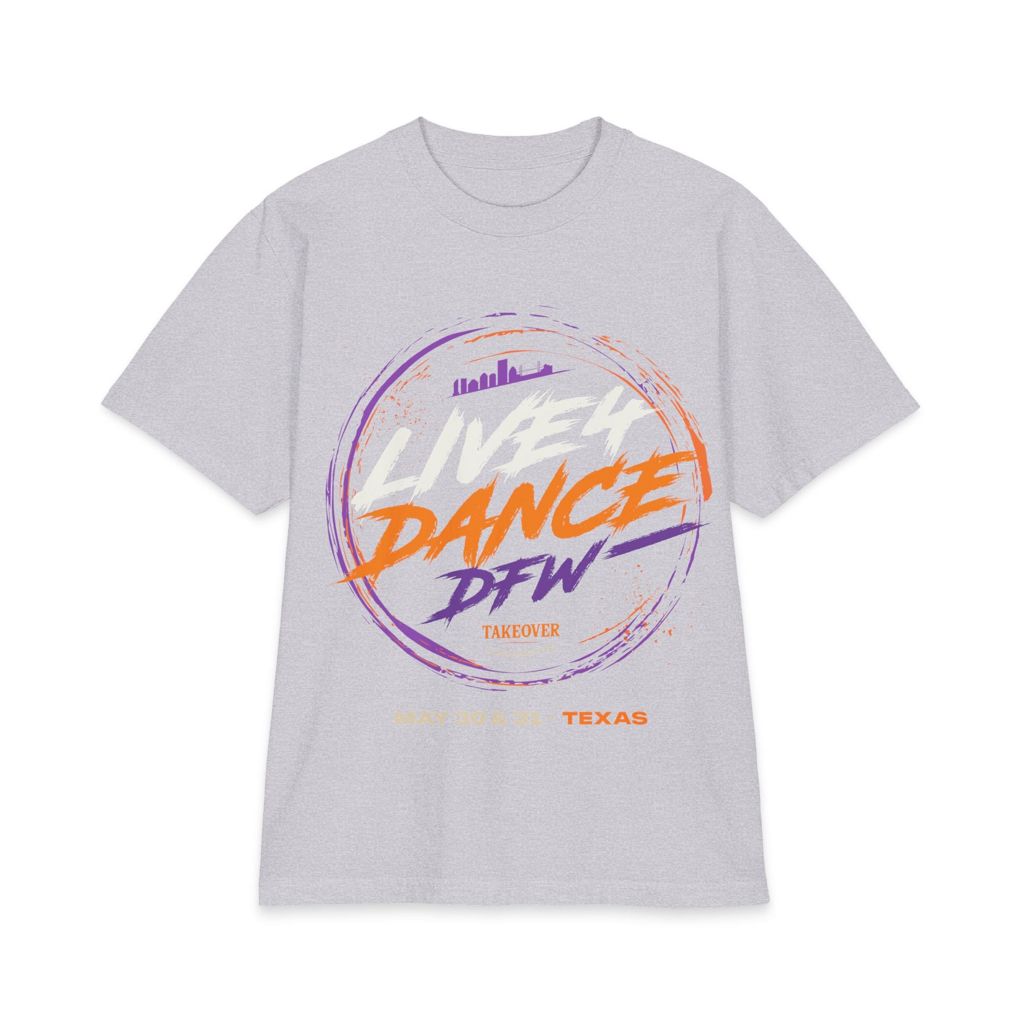 Live 4 Dance DFW Takeover T-Shirt — Live4LoveCharities Dance Convention Shirt