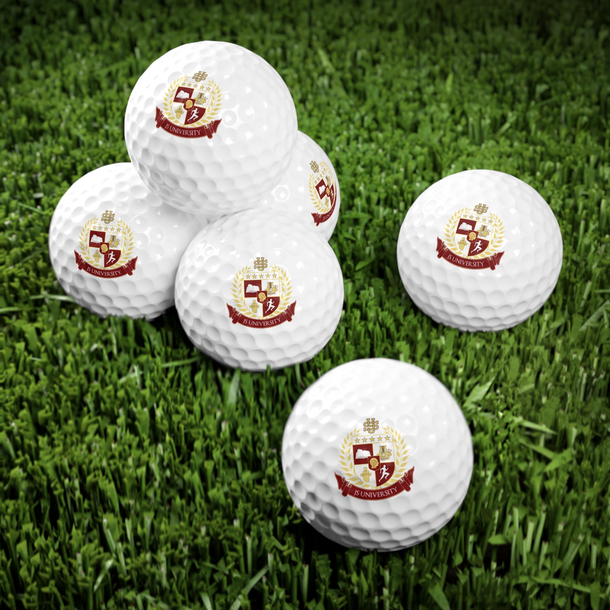 Custom University Golf Balls – Perfect for Golf Lovers & Graduates – 6 Pack
