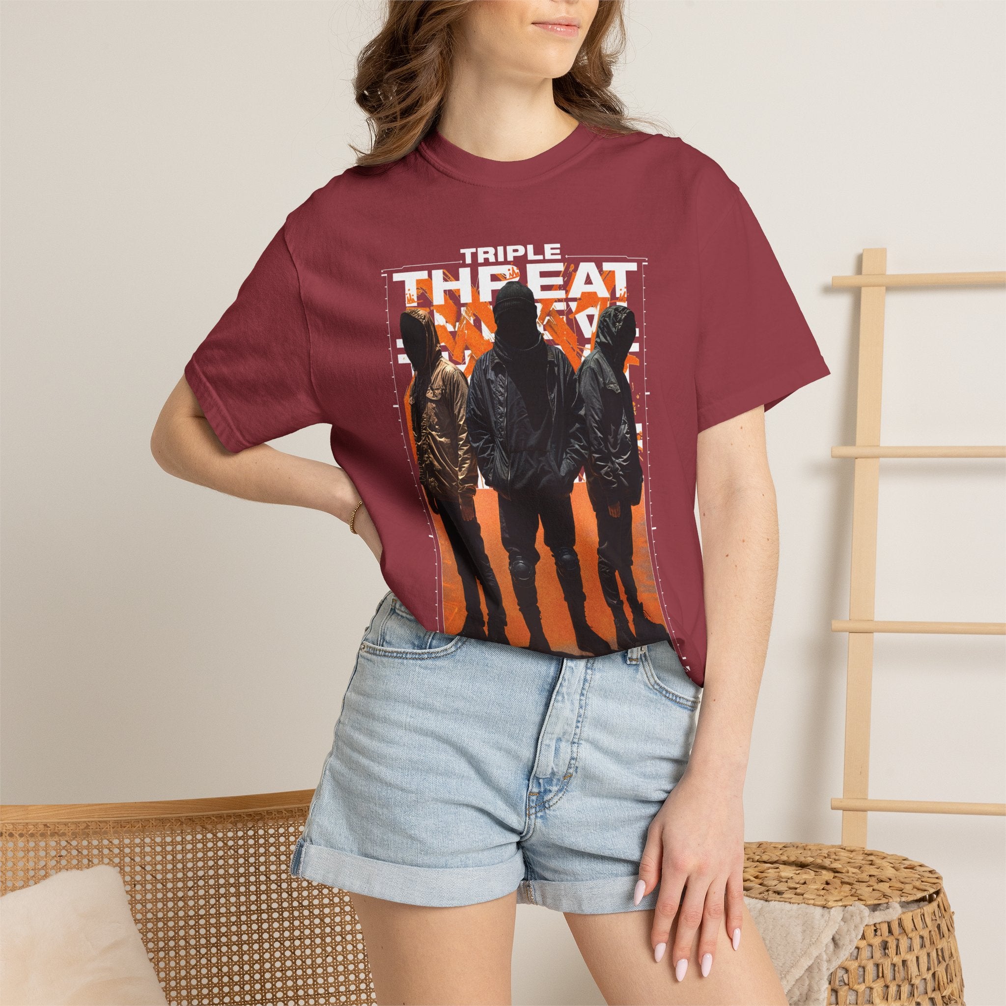 Triple Threat Unisex T-shirt