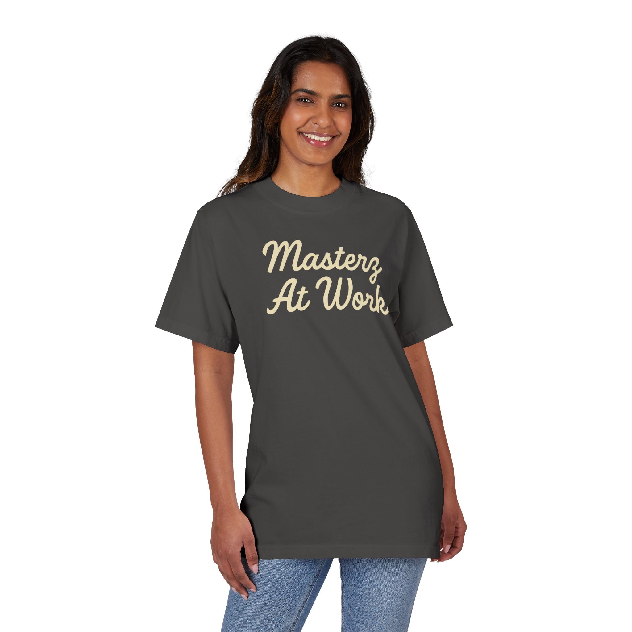 Unisex Garment-Dyed Drop-Shoulder T-Shirt