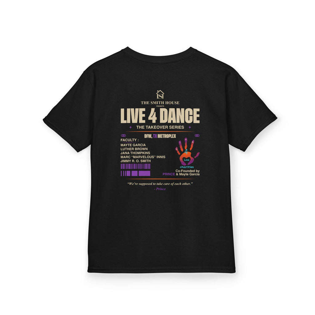 Kids Dance Tee — Live 4 Dance DFW Takeover Charity Convention