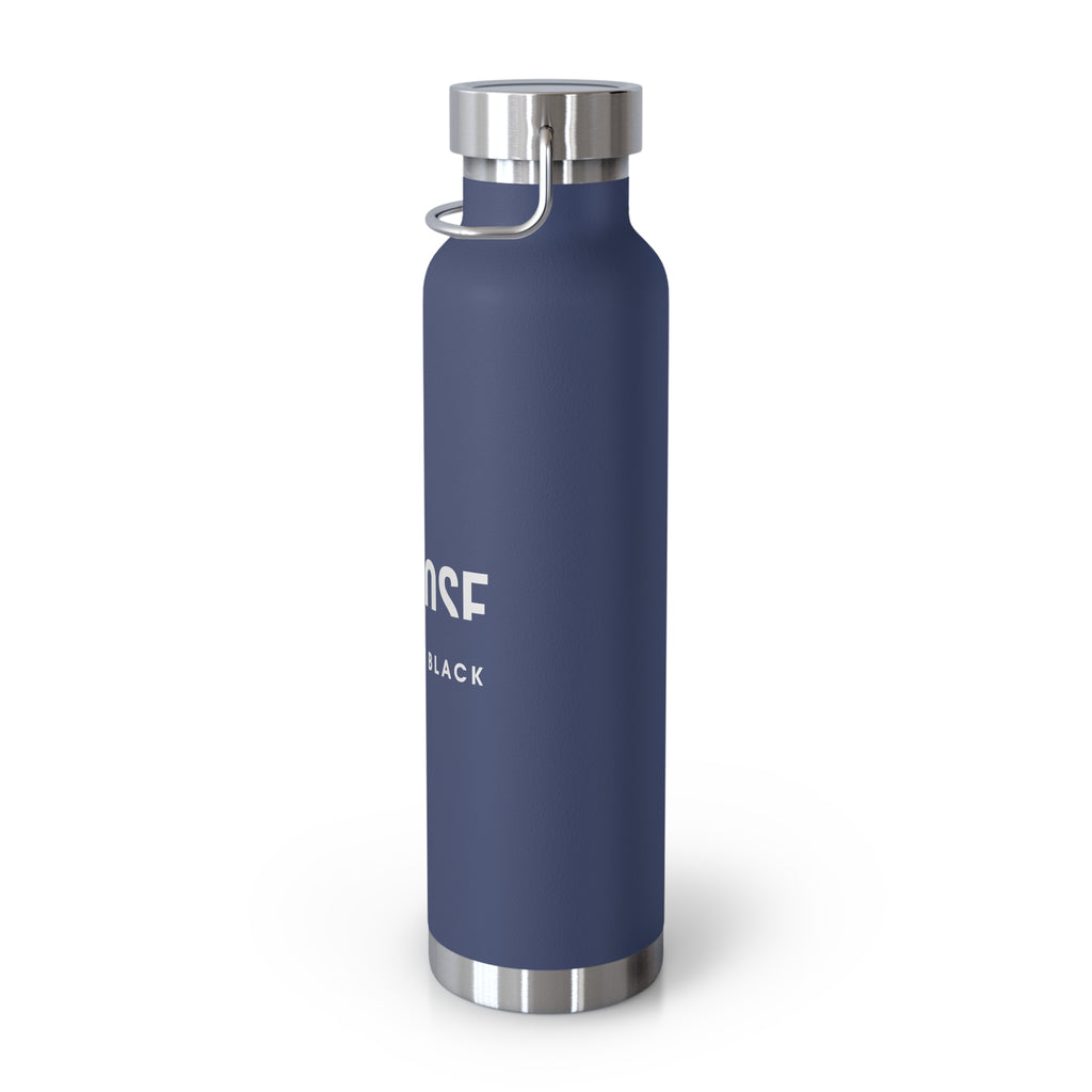 Purpose is The New Black Copper Vacuum Insulated Bottle, 22oz