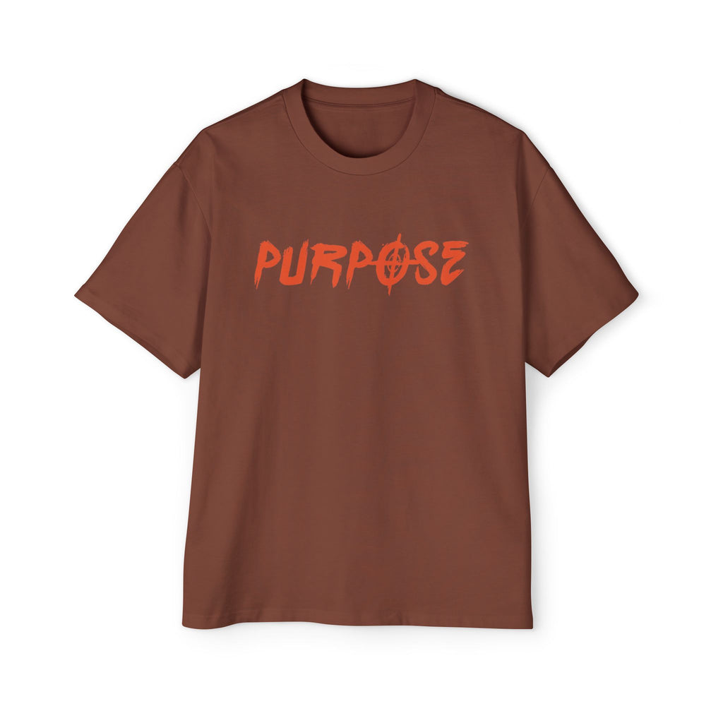 Graphic Tee — “Purpose” Front & Triple Threat Movie Poster Back