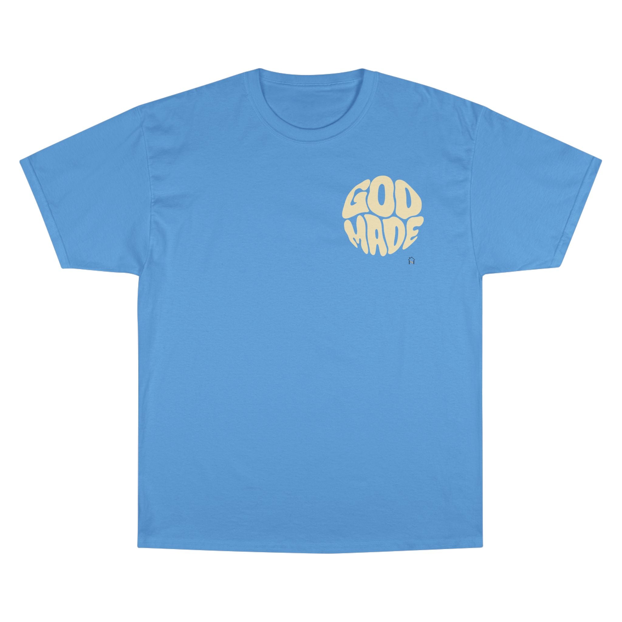 God Made Champion T-Shirt, Casual Wear, Gift for Believers, Inspirational Tee, Everyday Comfort