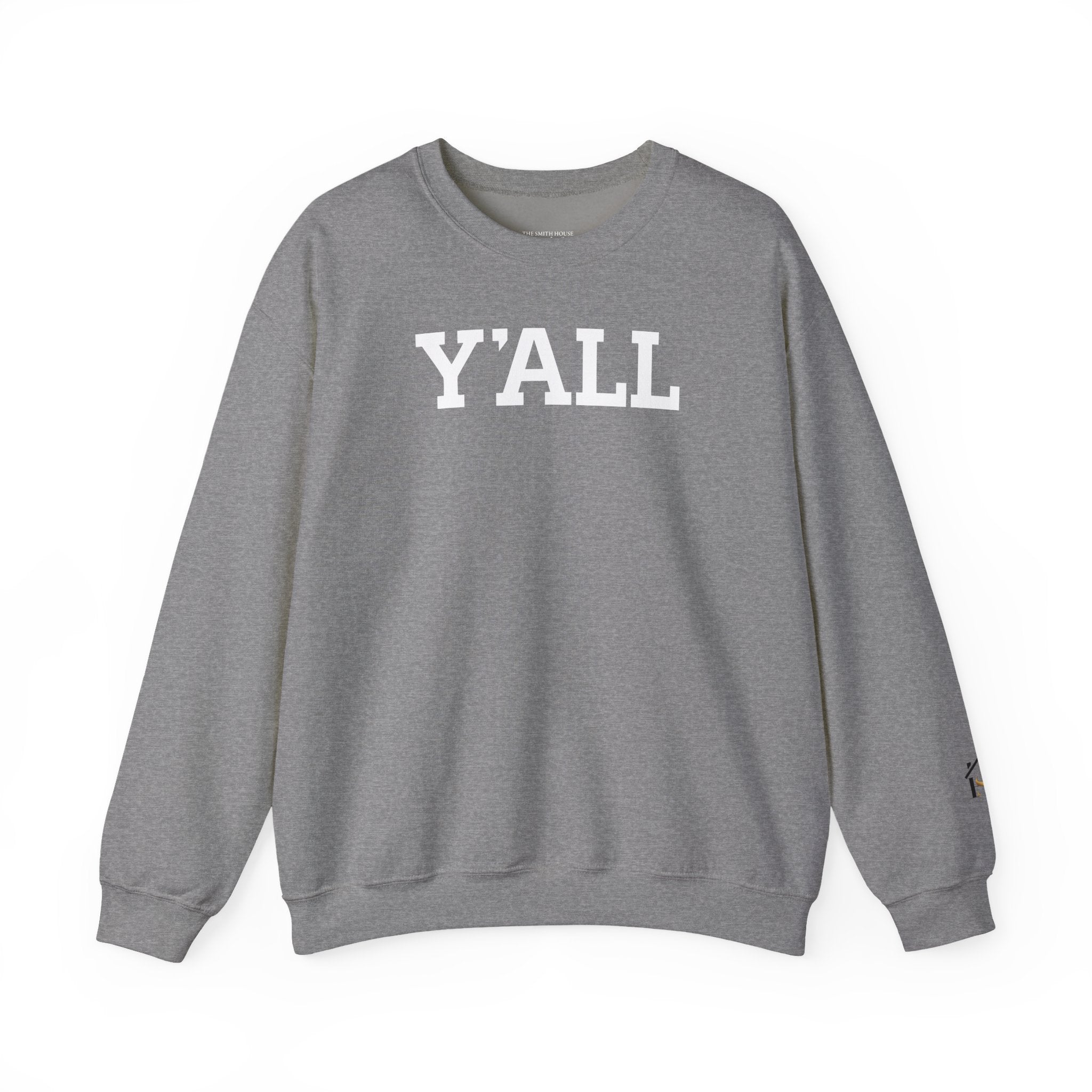 Y'ALL Crewneck Sweatshirt - Cozy Southern Collegiate Pullover