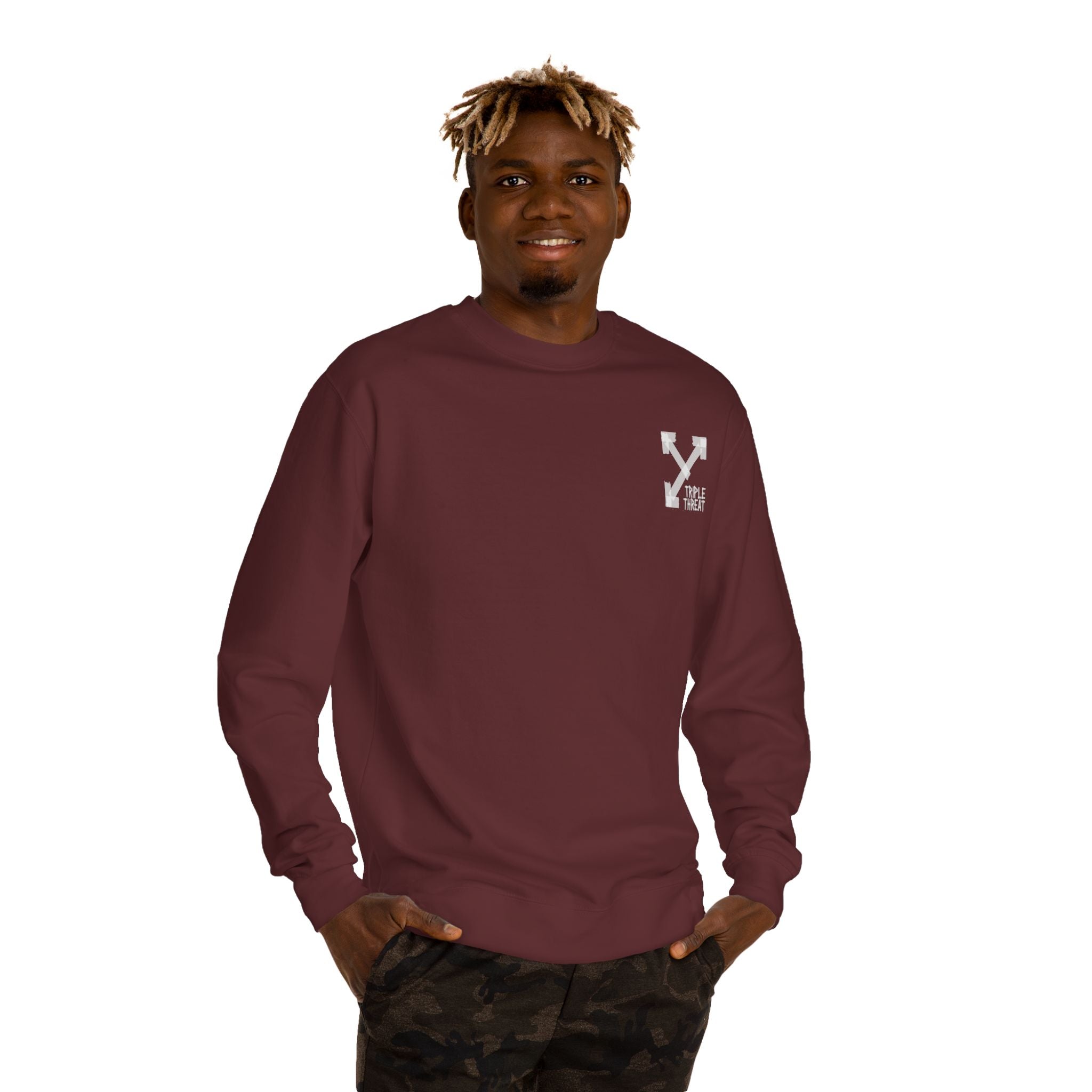 Urban Graphic Sweatshirt - Triple Threat Design