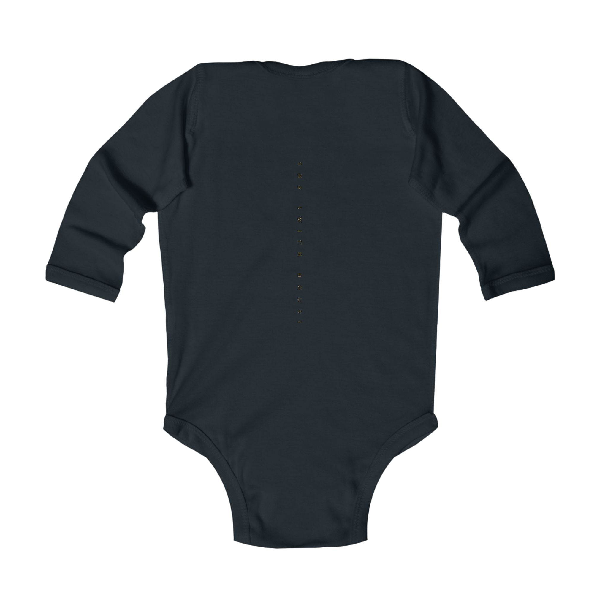 Infant Bodysuit - "God Made" Red Graphic Baby Onesie (Long Sleeve)